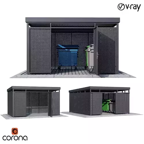 Modular boxes SET2 3D model