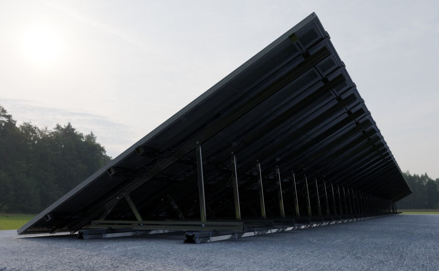 Solar Panels Rigged - New Versions Low-poly 3D model_11