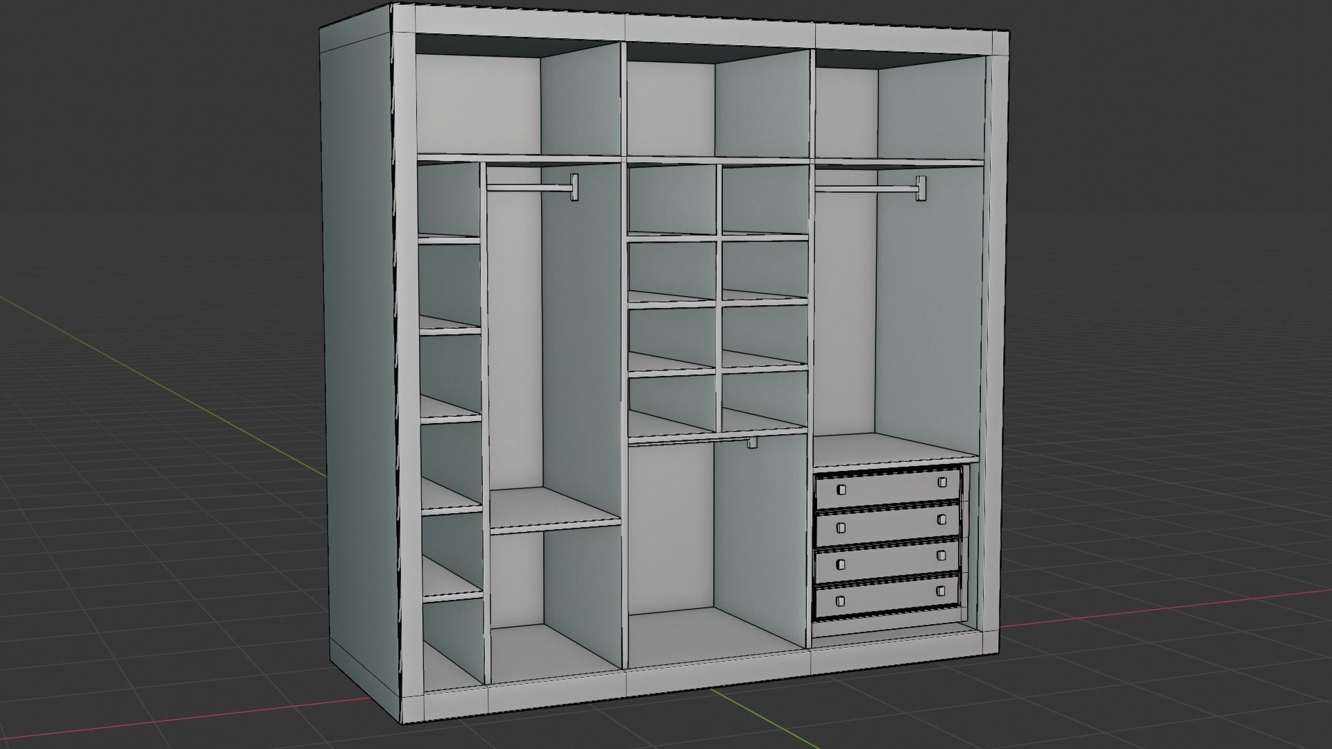 Wardrobe Collection Vol 1 3D model_9