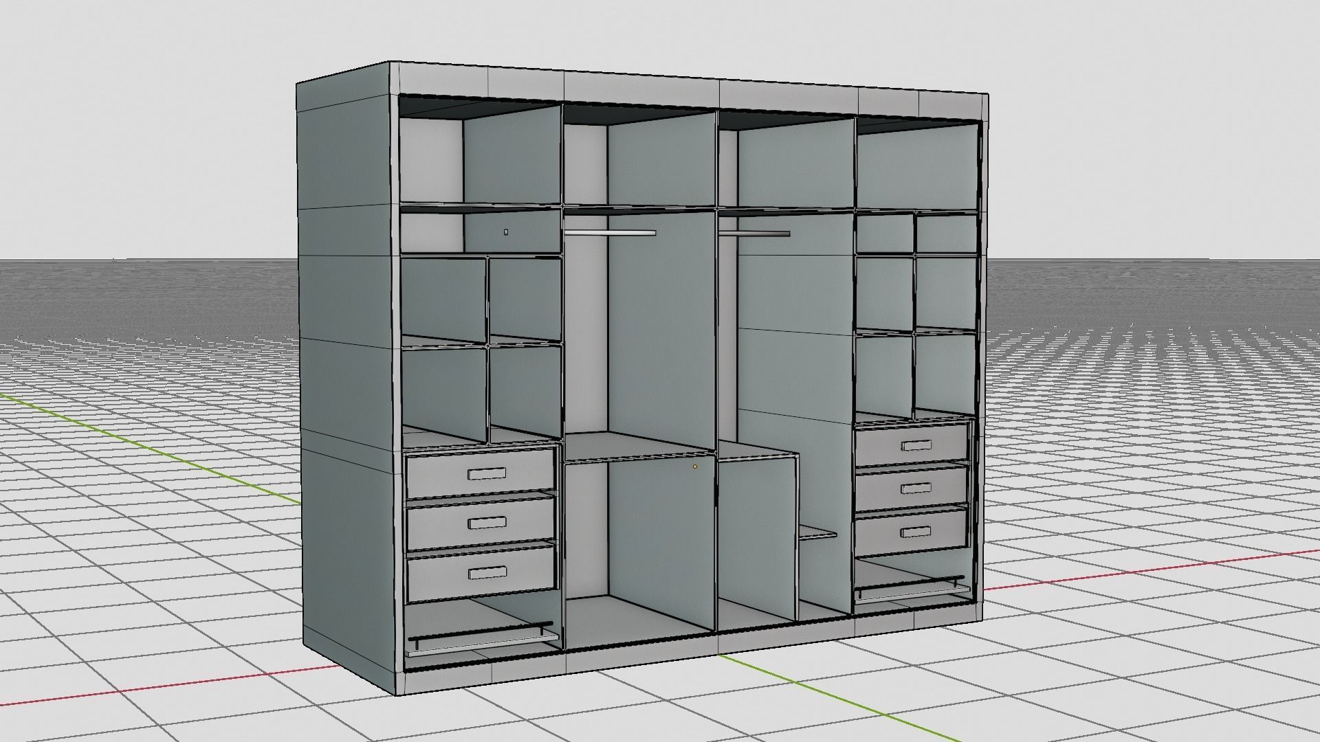 Wardrobe Collection Vol 1 3D model_5