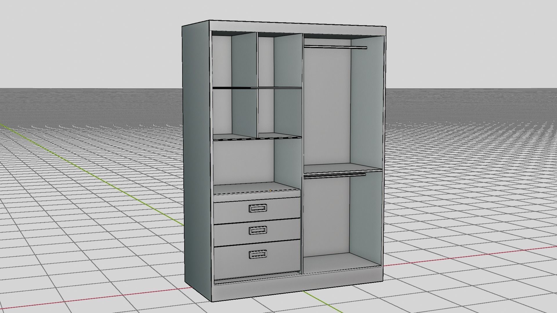Wardrobe Collection Vol 1 3D model_11