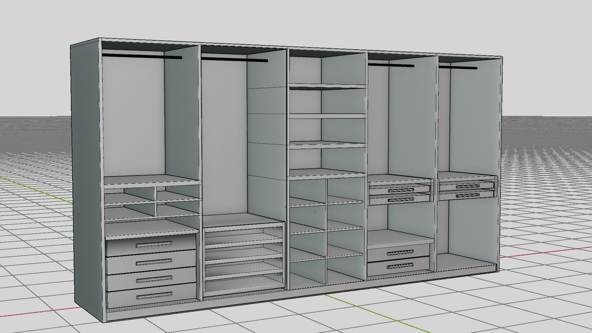 Wardrobe Collection Vol 1 3D model_3