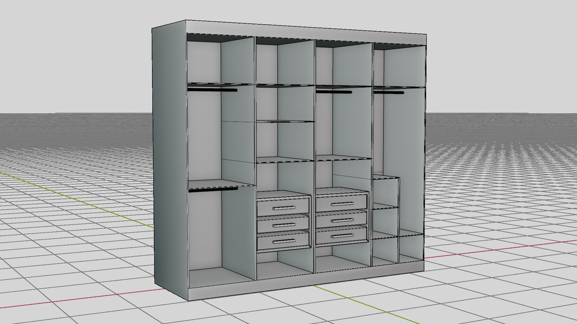 Wardrobe Collection Vol 1 3D model_1