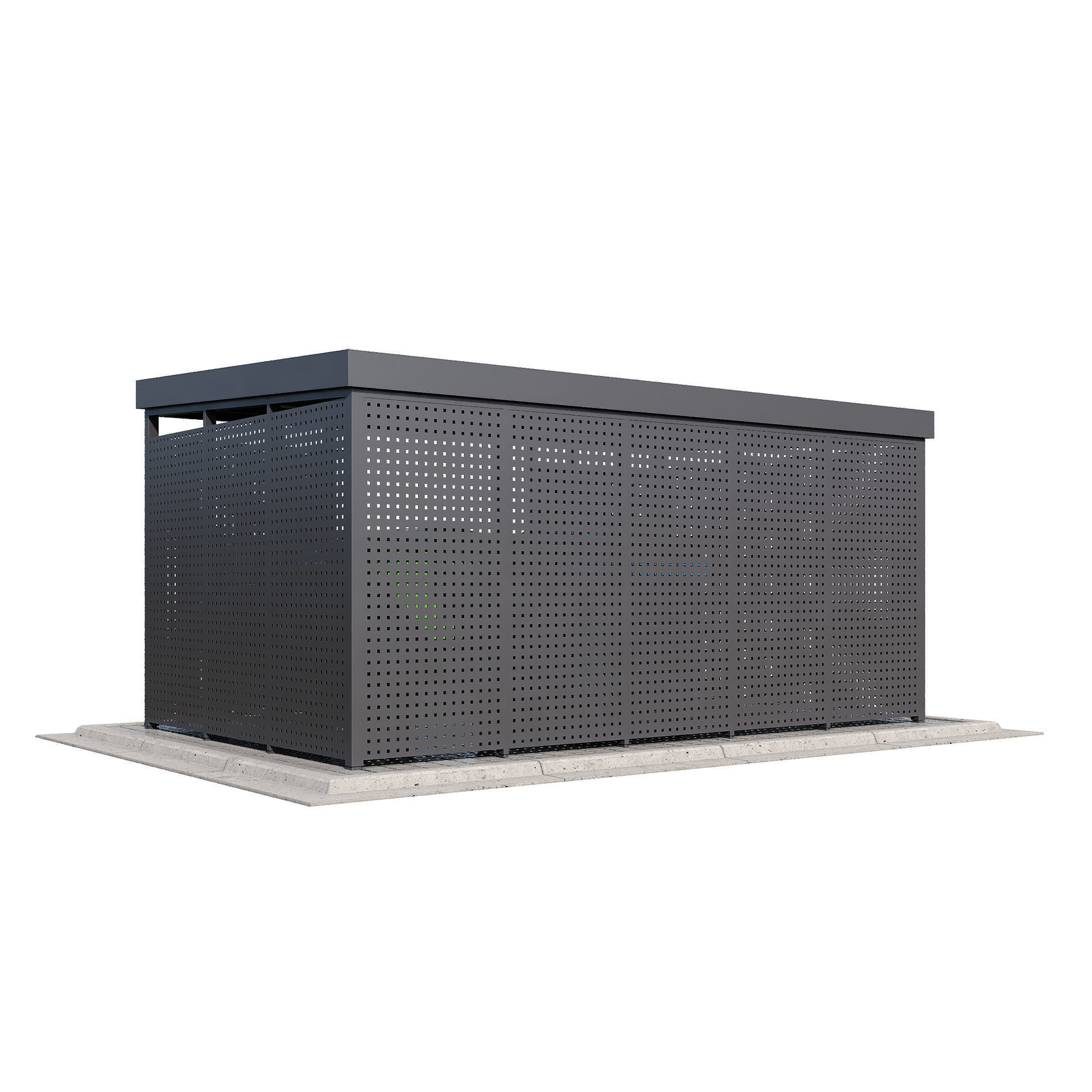 Modular boxes SET1 3D model_9