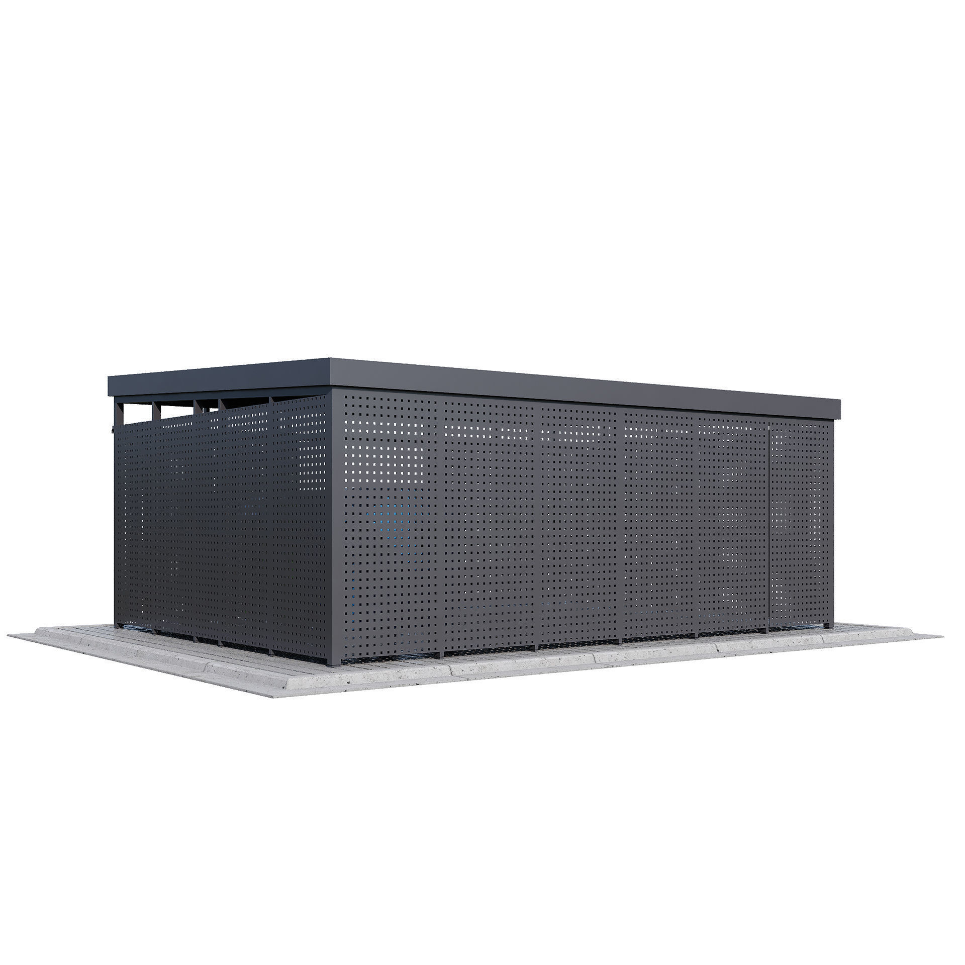 Modular boxes SET1 3D model_5