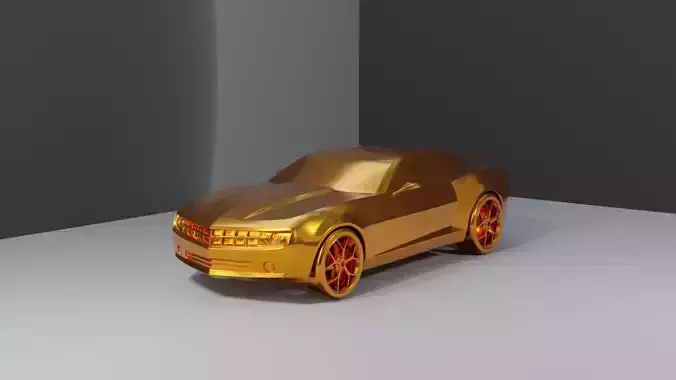 3D PRINTABLE SOLID CAR