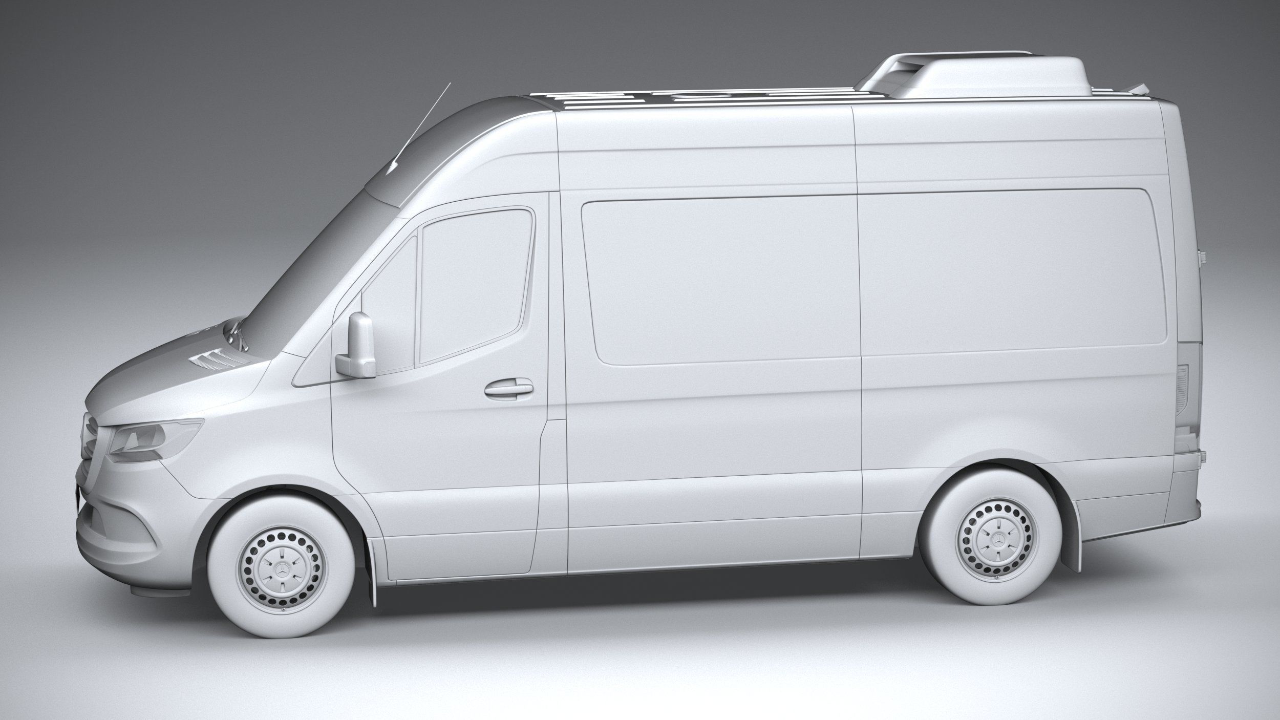 Mercedes Sprinter passenger L2H2 2019 3D model_22