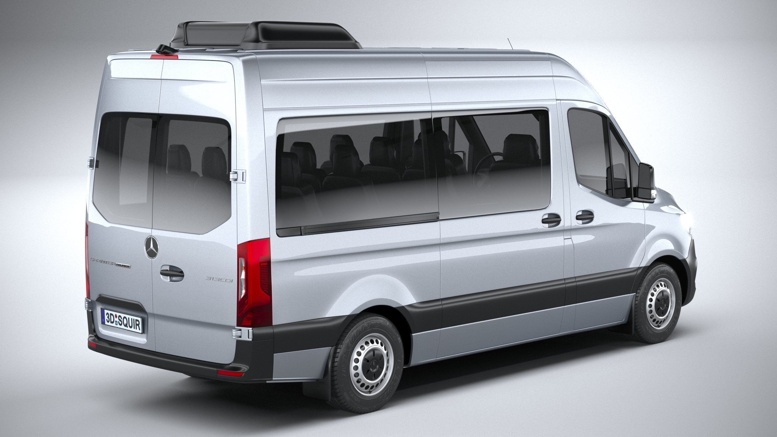 Mercedes Sprinter passenger L2H2 2019 3D model_17