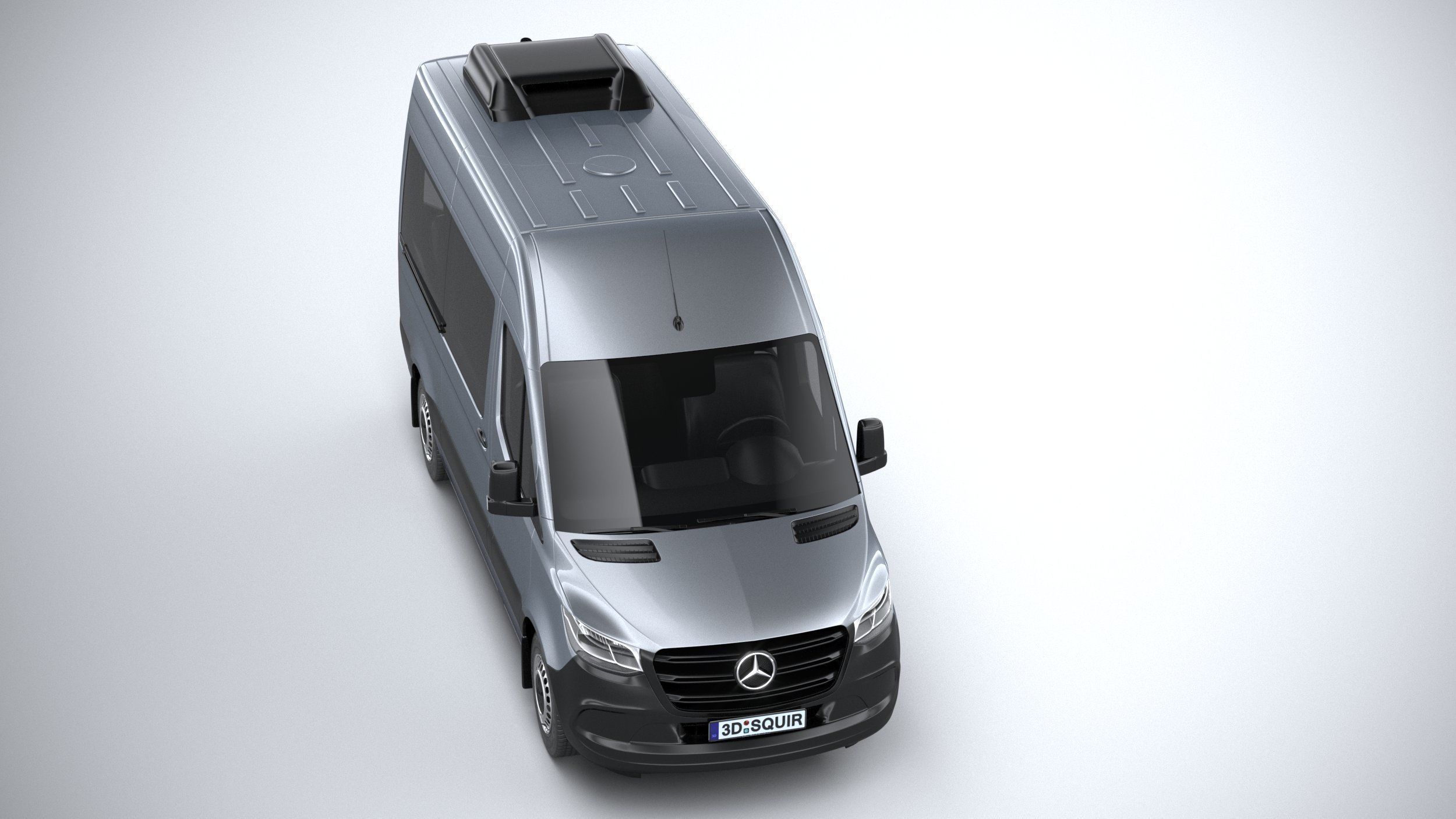 Mercedes Sprinter passenger L2H2 2019 3D model_12