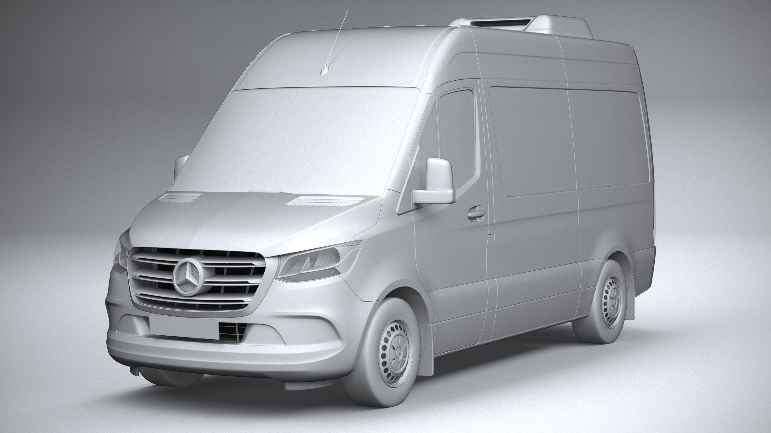 Mercedes Sprinter passenger L2H2 2019 3D model_20