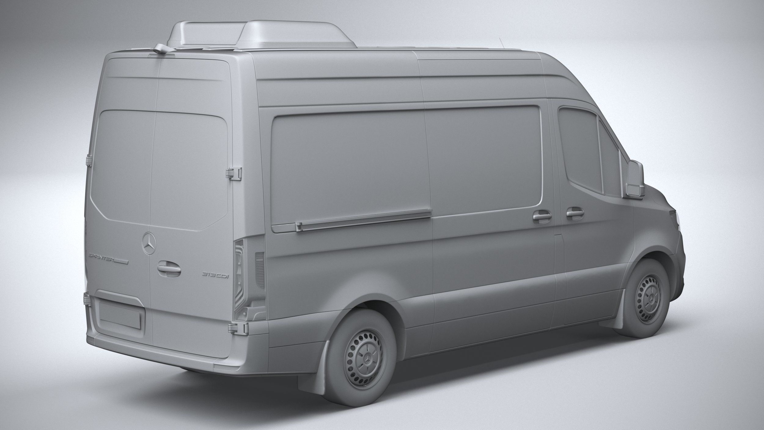 Mercedes Sprinter passenger L2H2 2019 3D model_25