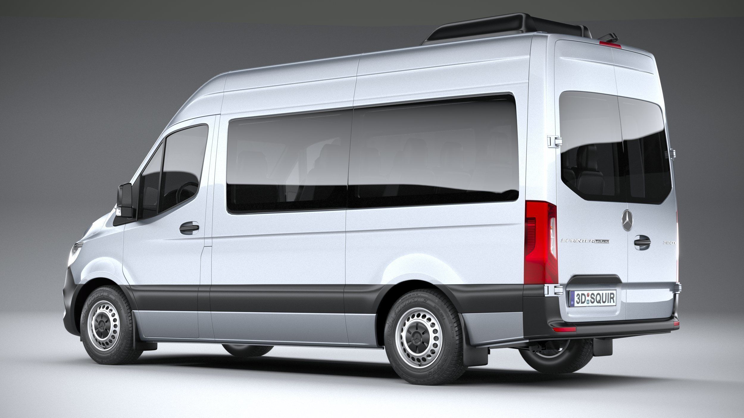 Mercedes Sprinter passenger L2H2 2019 3D model_5