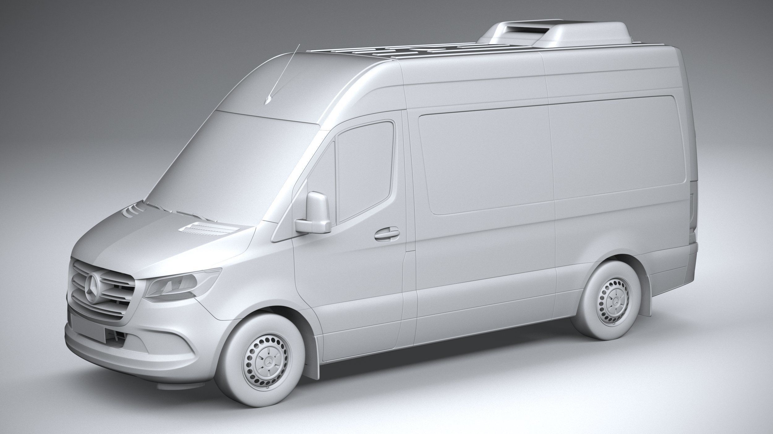 Mercedes Sprinter passenger L2H2 2019 3D model_19