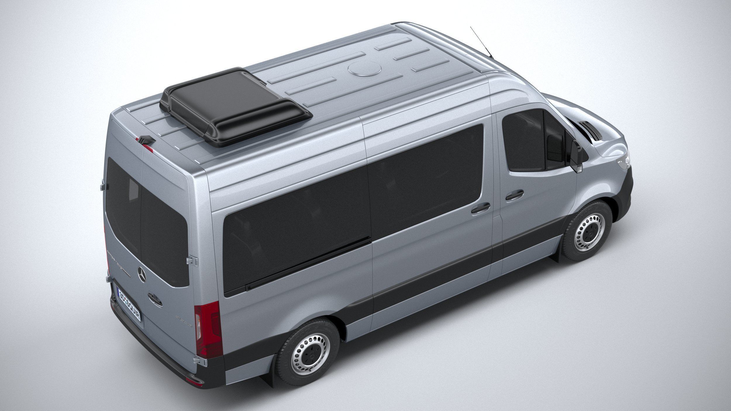 Mercedes Sprinter passenger L2H2 2019 3D model_10