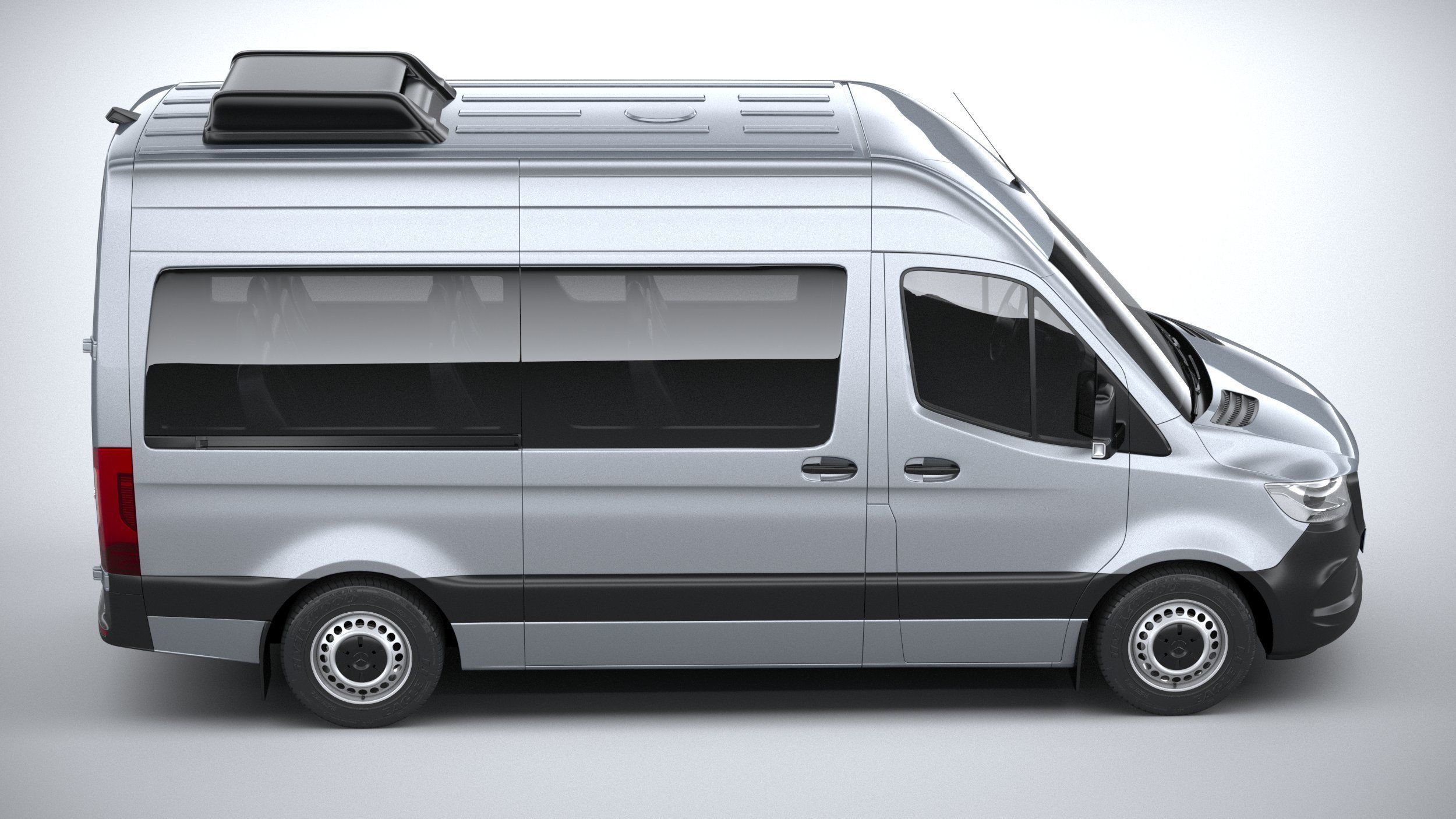 Mercedes Sprinter passenger L2H2 2019 3D model_11