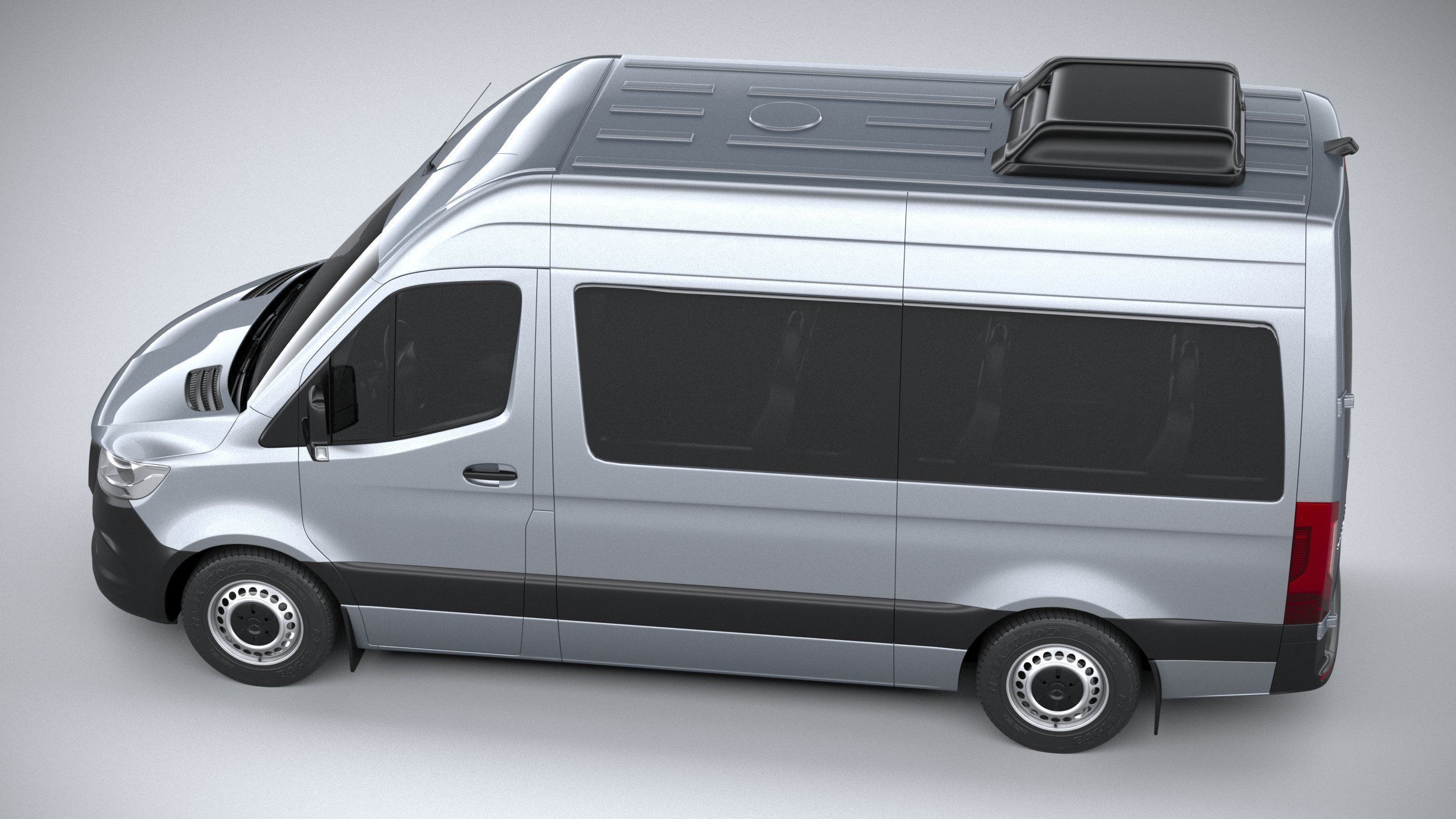 Mercedes Sprinter passenger L2H2 2019 3D model_9