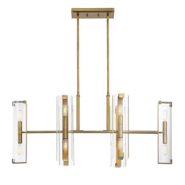 Kathryn Light Kitchen Island Linear Pendant 3D model_3