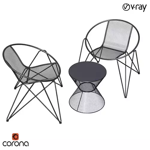 Enoch Modern Outdoor Seating Group