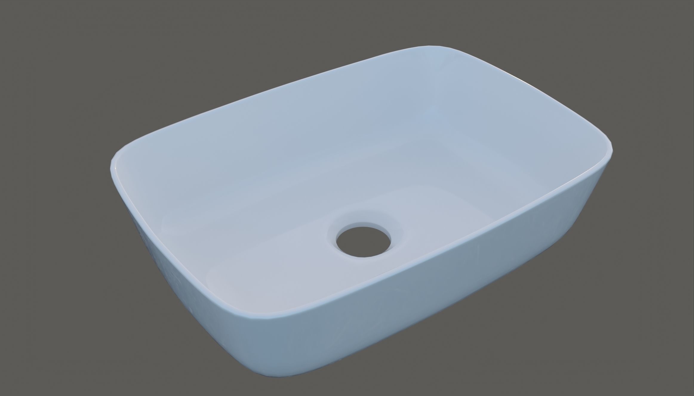 Bathtubs and sink model 3D model_11