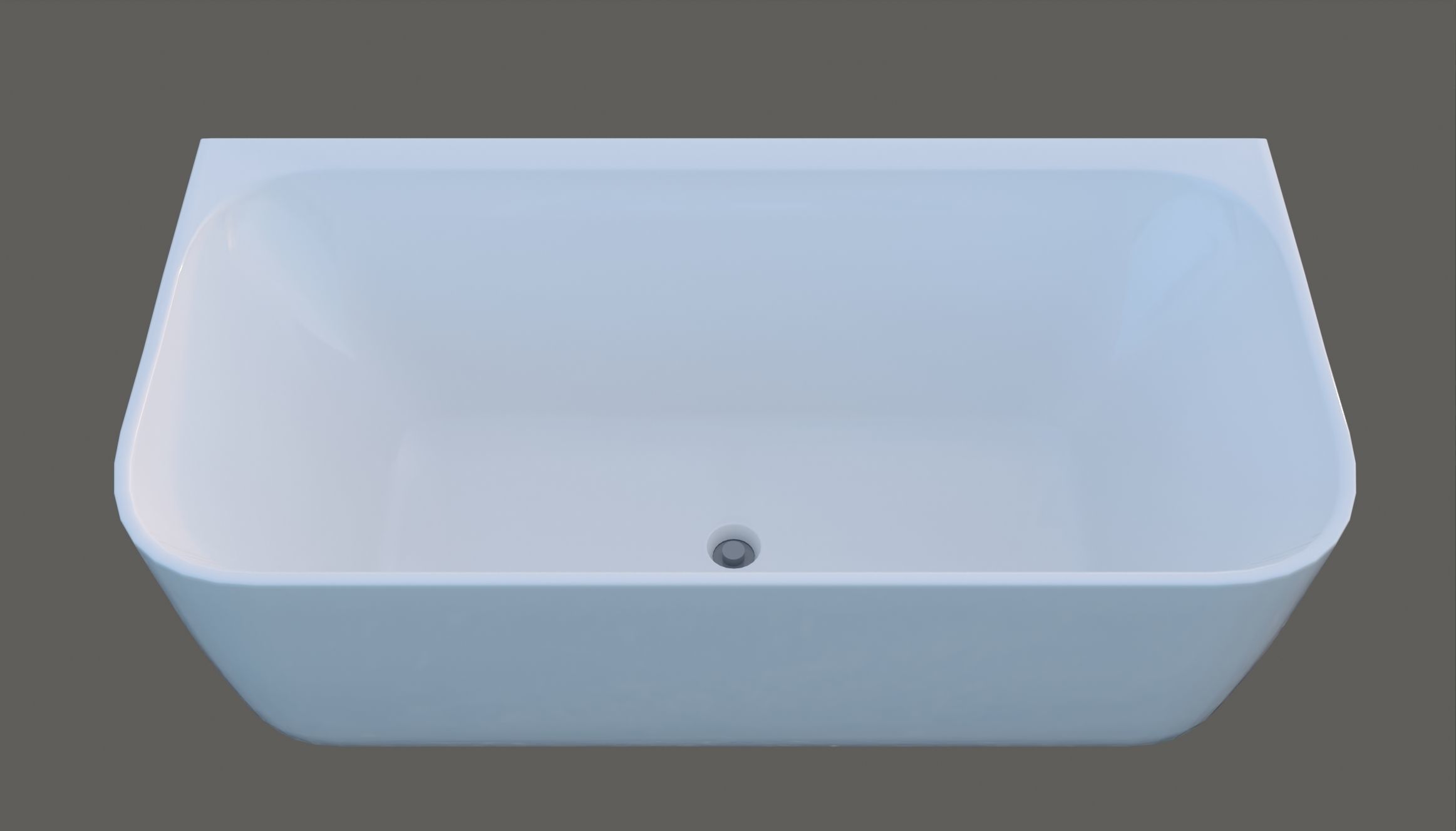 Bathtubs and sink model 3D model_1