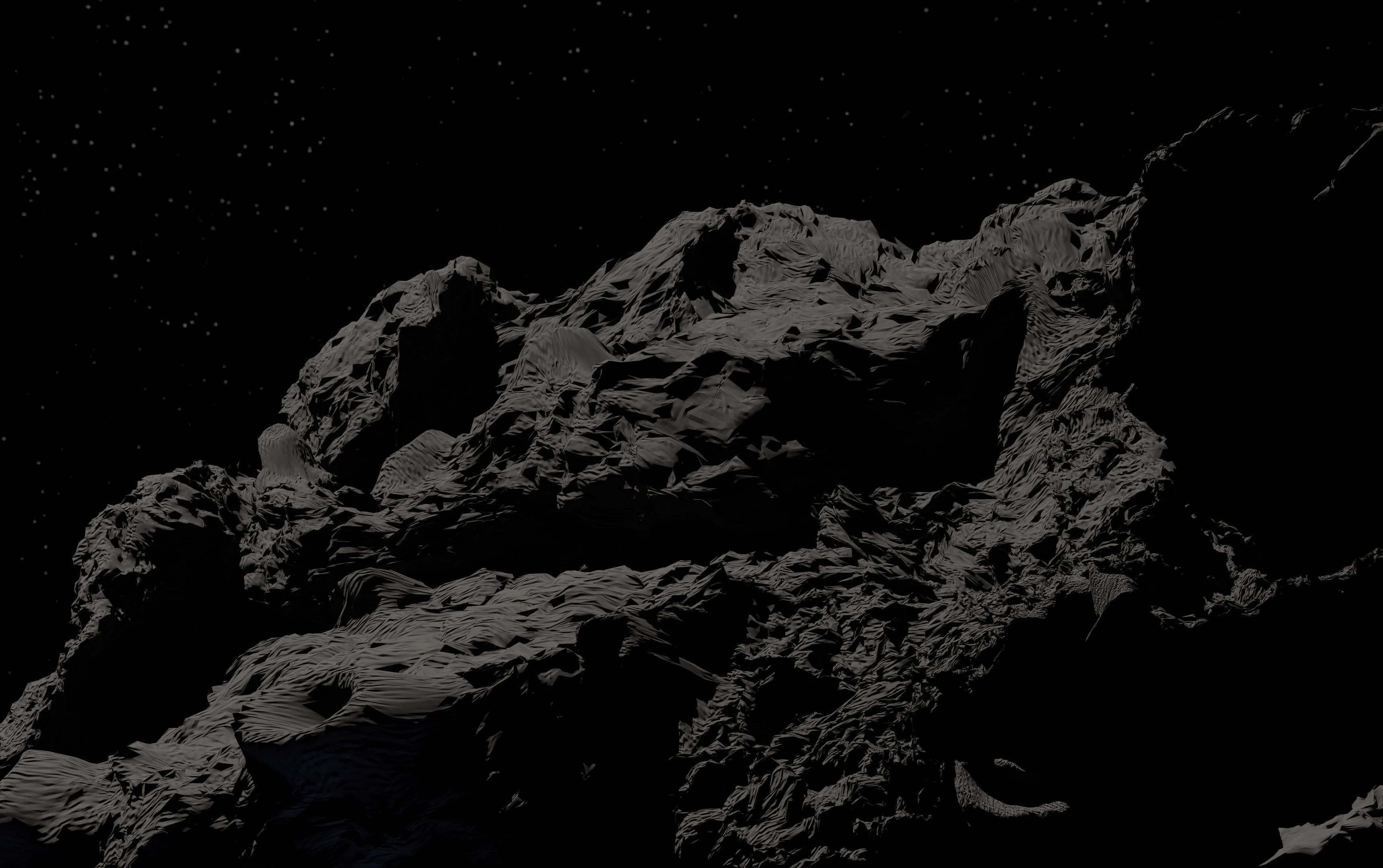 asteroid version 4 high detail 3D model_24