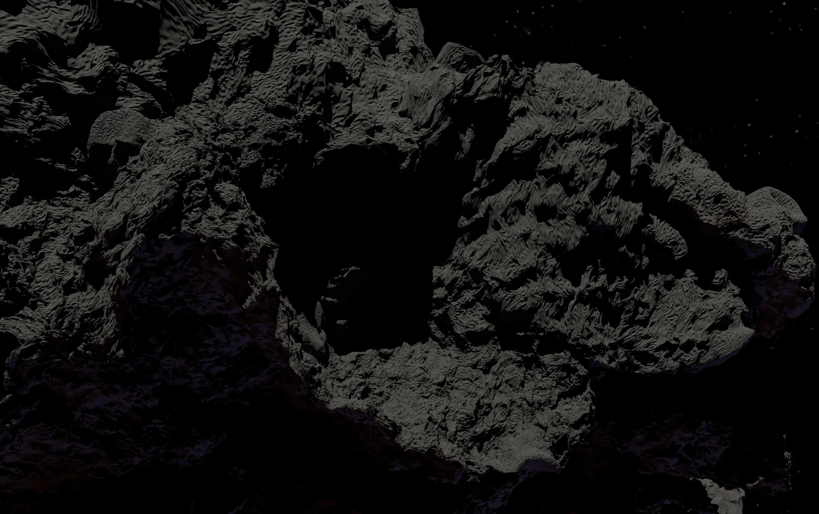 asteroid version 4 high detail 3D model_21
