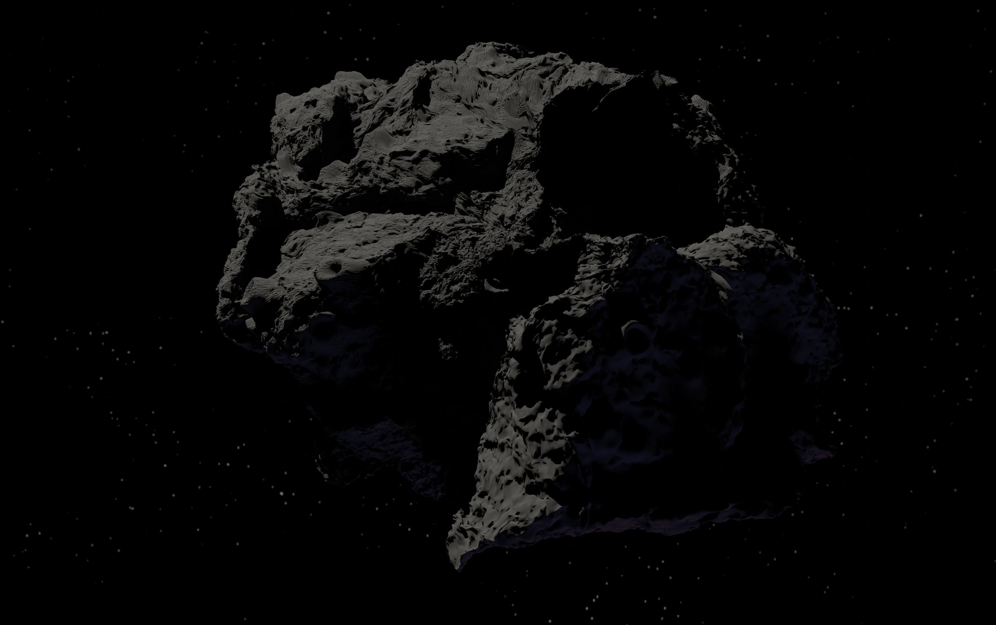 asteroid version 4 high detail 3D model_18