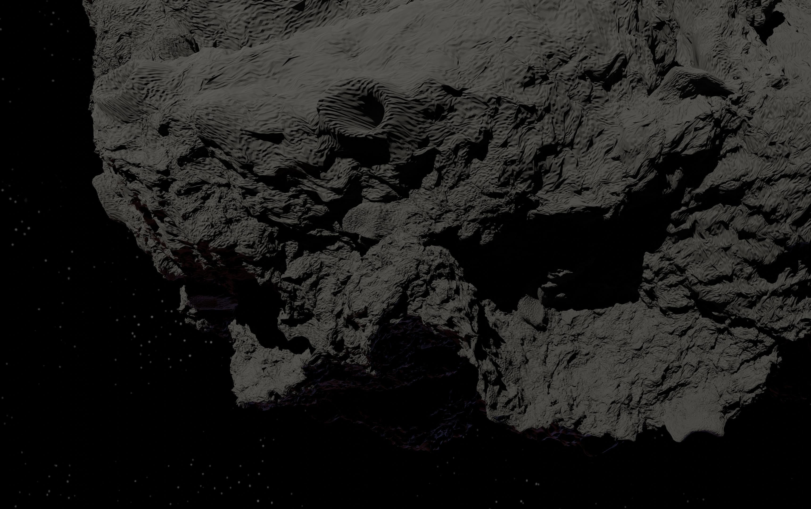 asteroid version 4 high detail 3D model_23