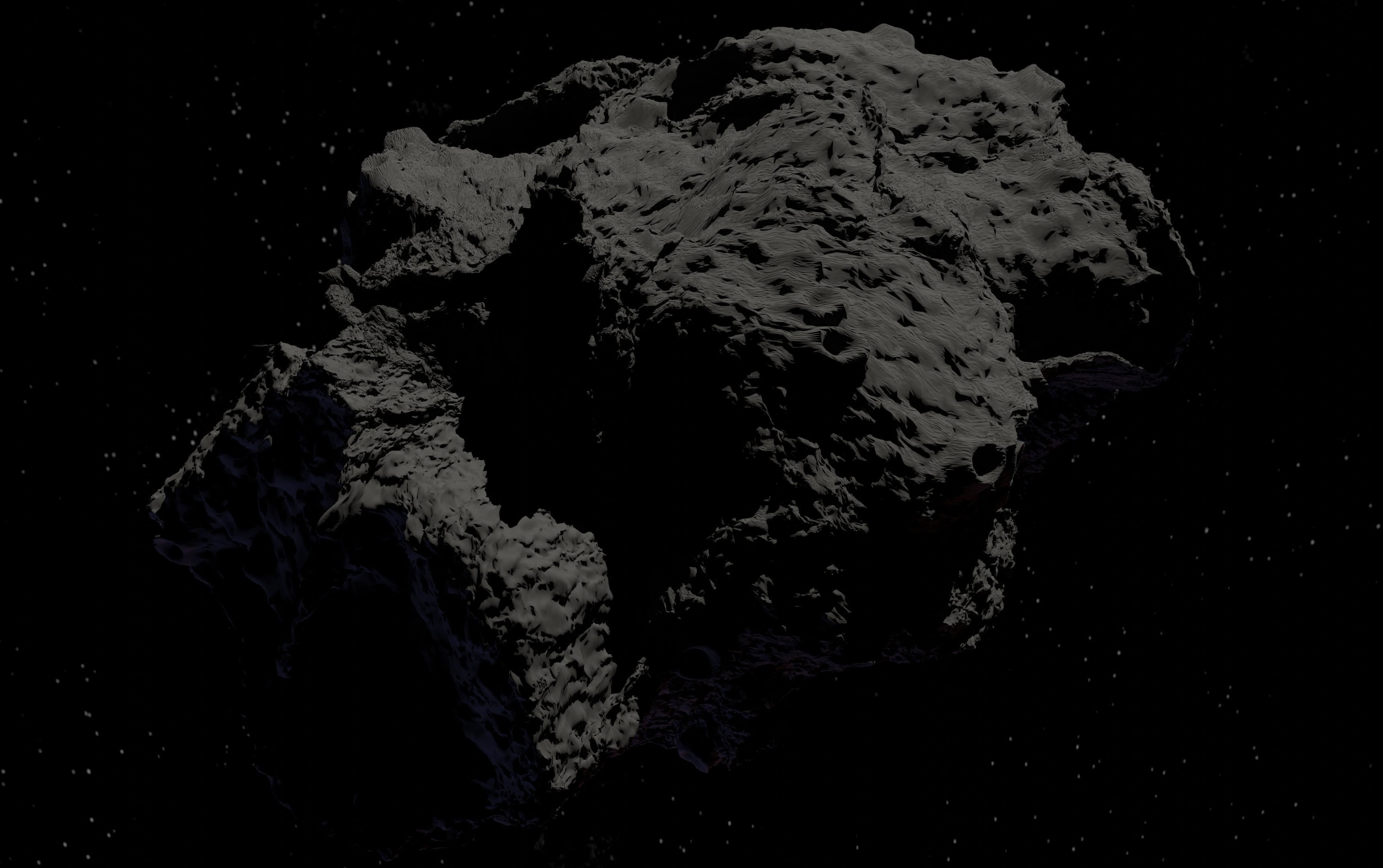 asteroid version 4 high detail 3D model_17