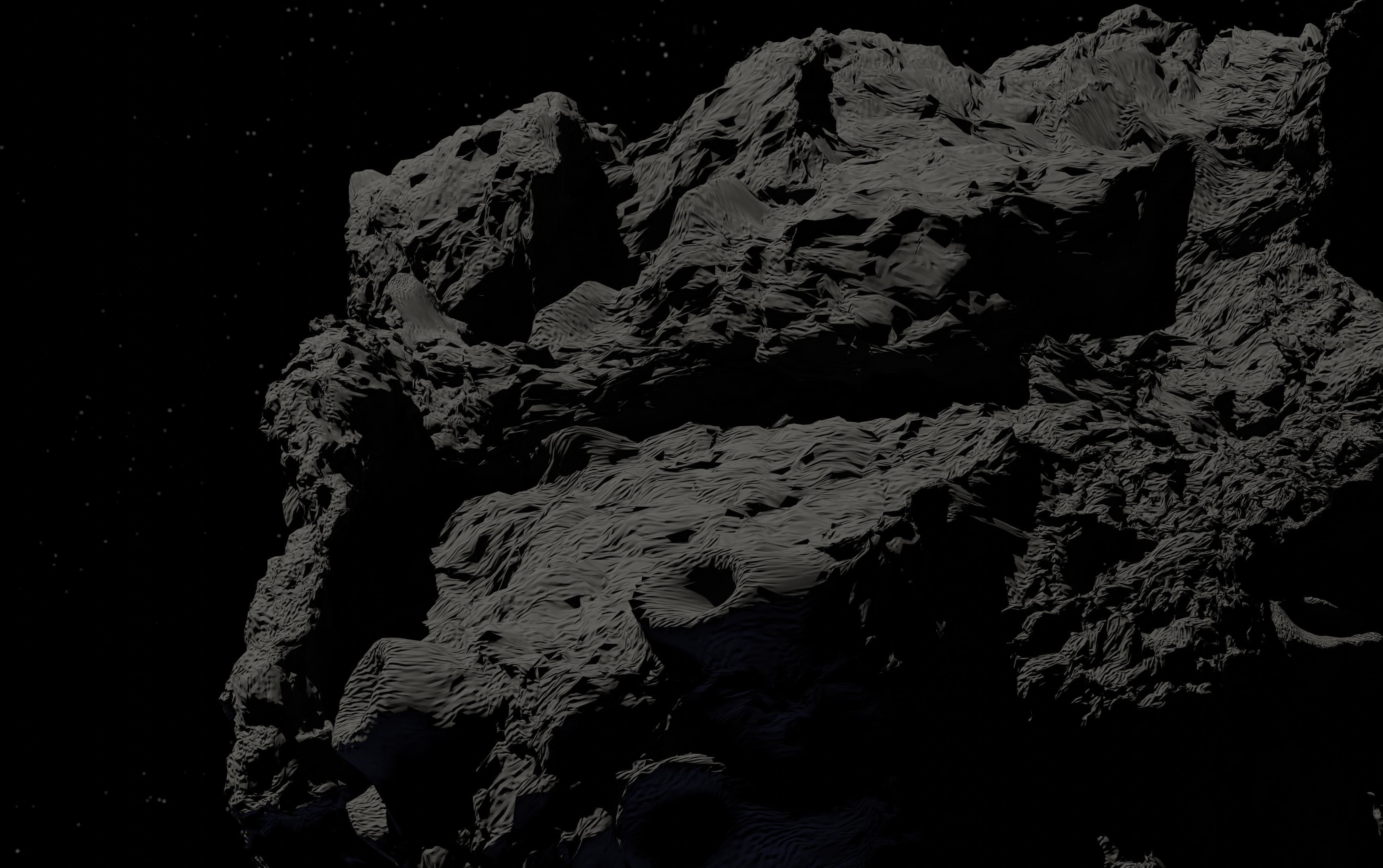 asteroid version 4 high detail 3D model_22