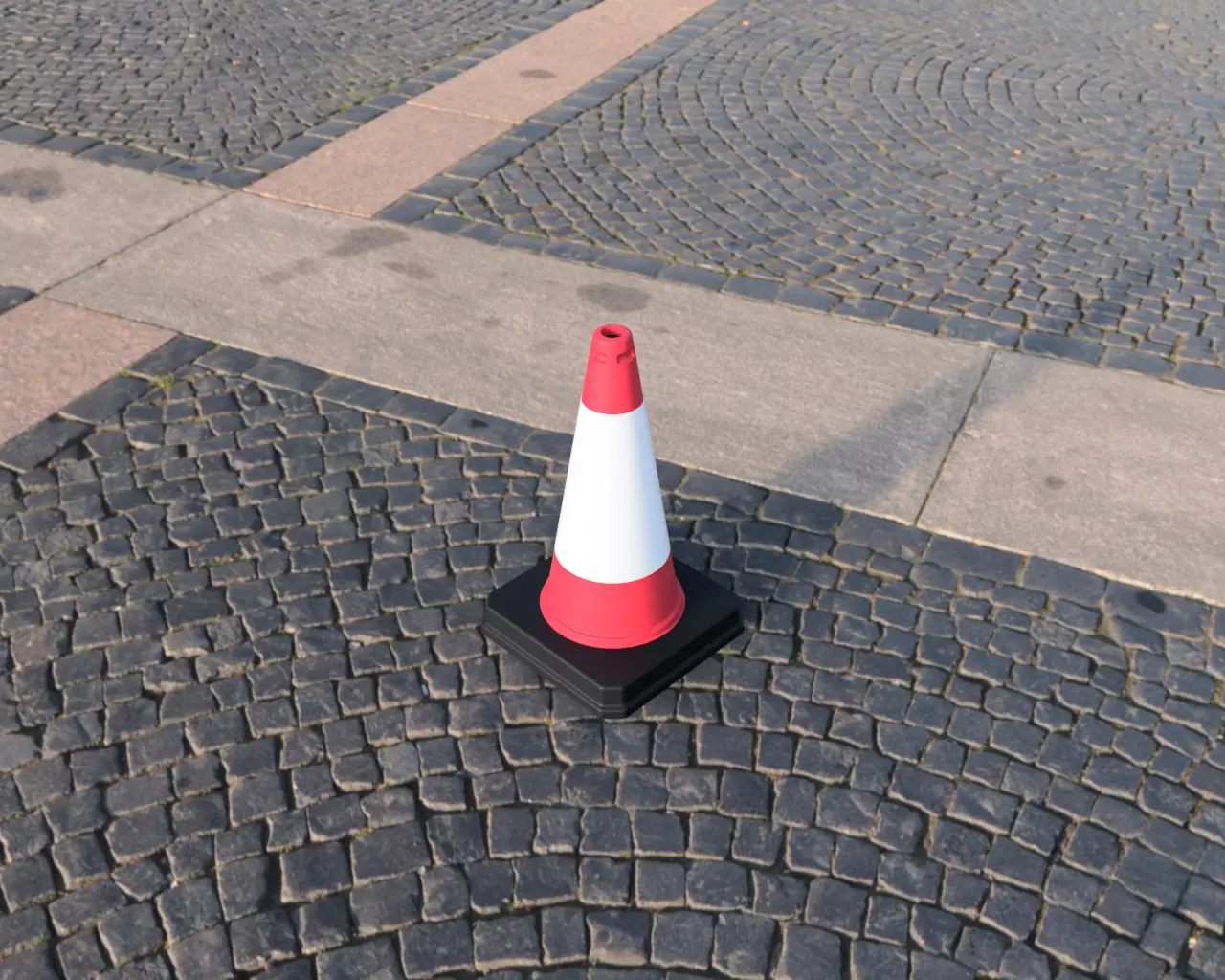 Traffic Cone 500mm 3D print model