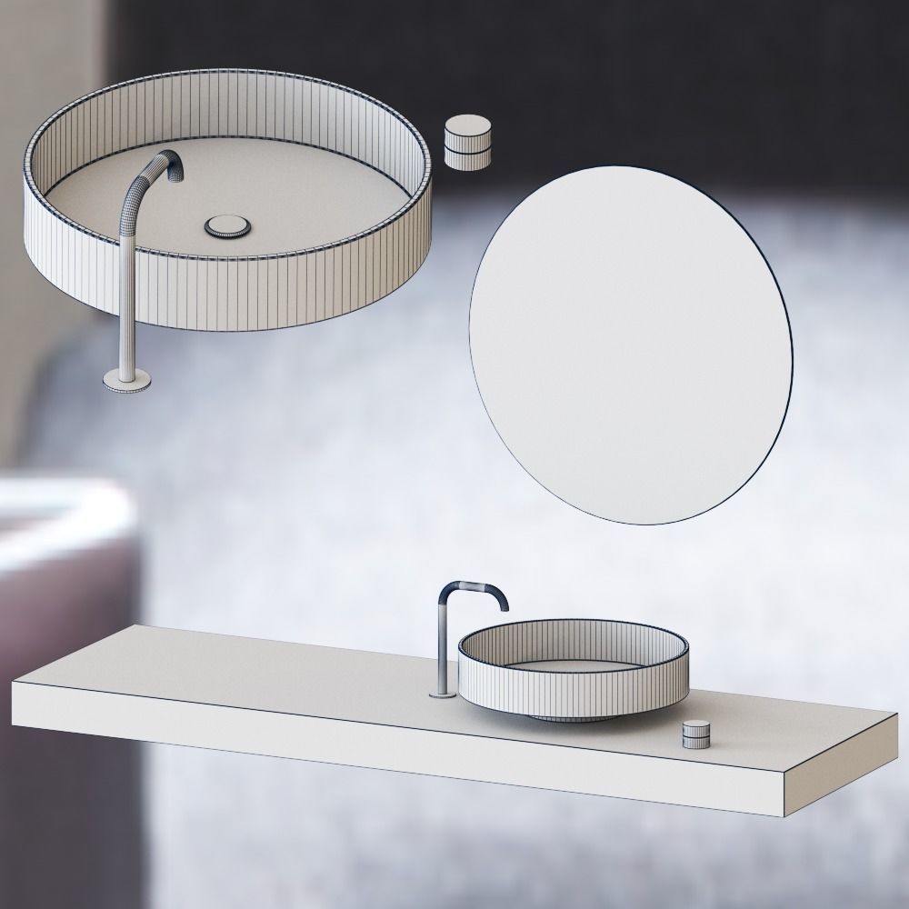 Lotus by boffi 3D model_1