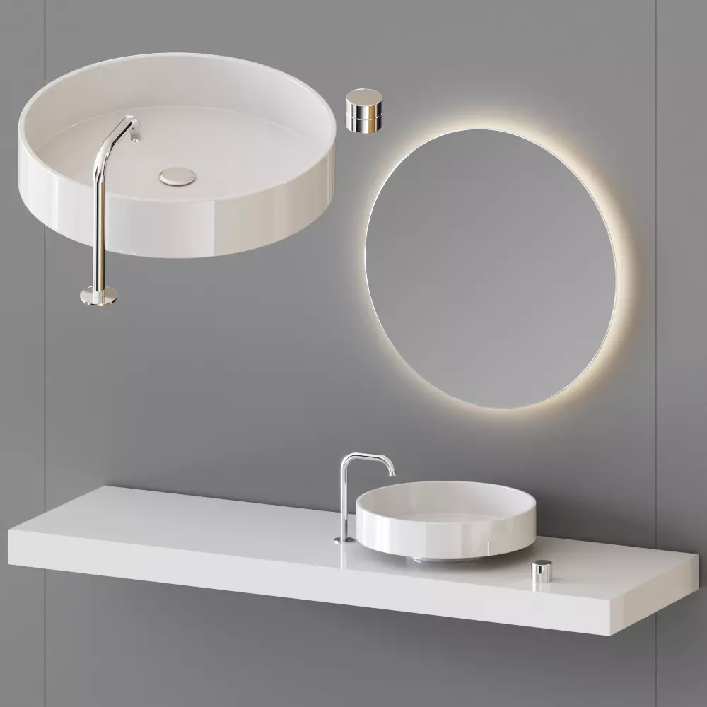 Lotus by boffi 3D model_0