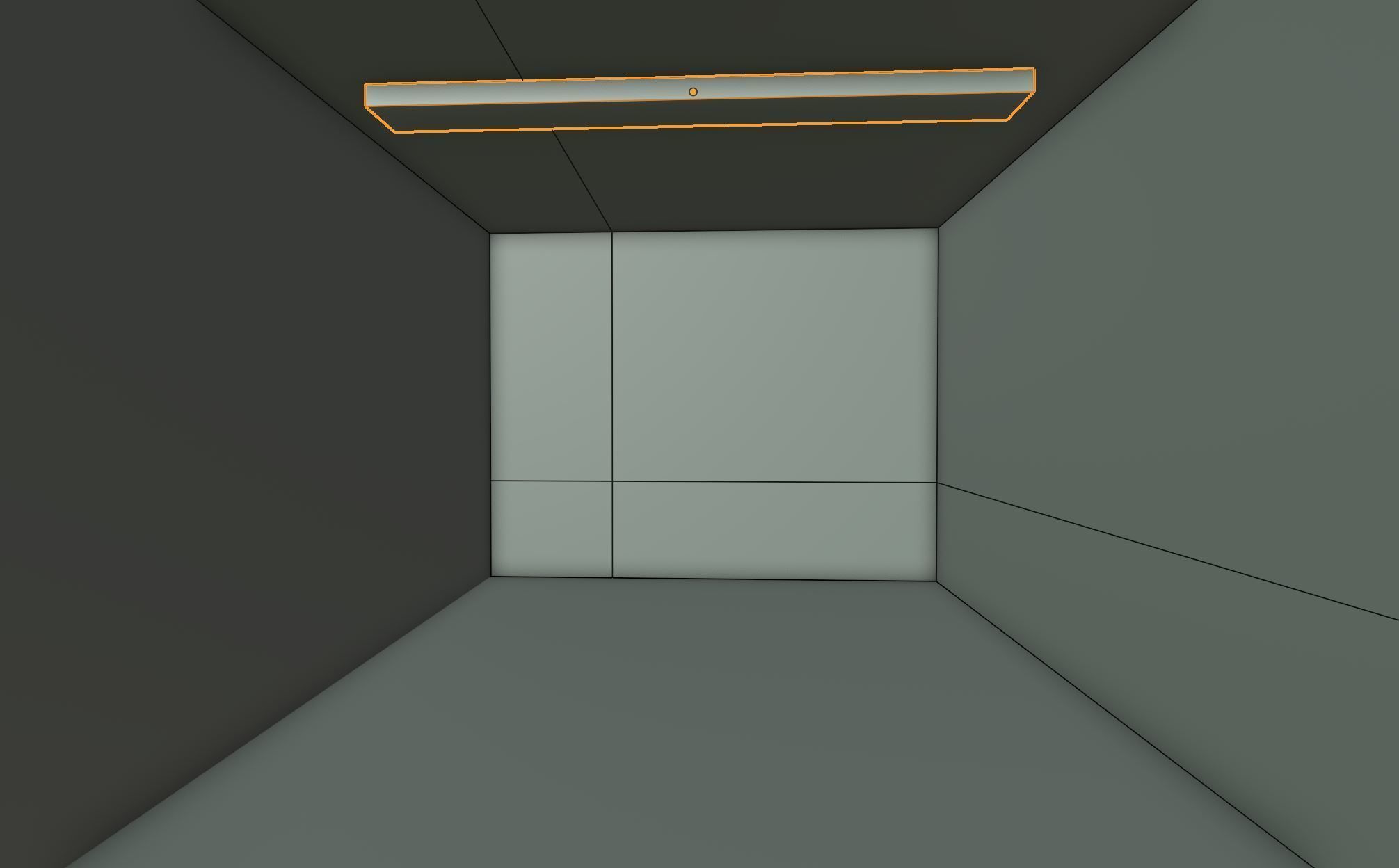 Airplane Hangar Interior 8b Low-poly 3D model_25