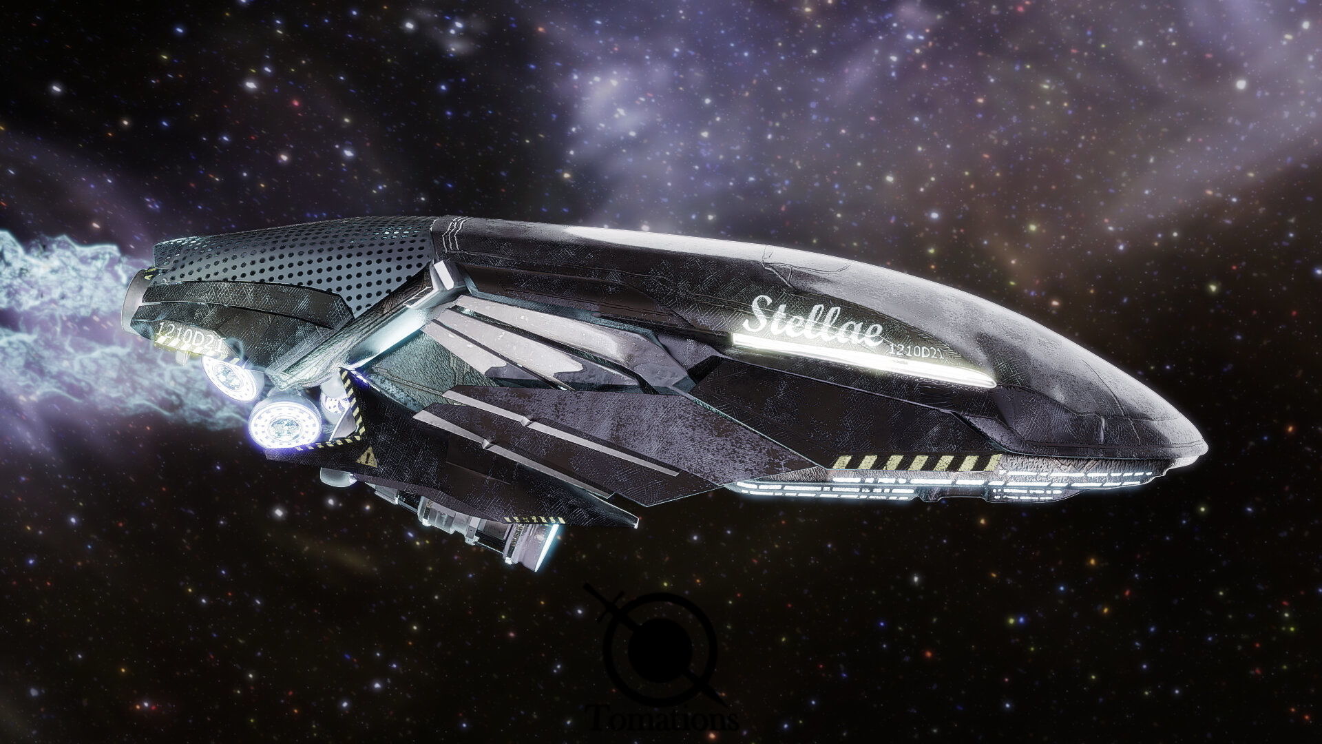 Stelle Starship 3D model_19