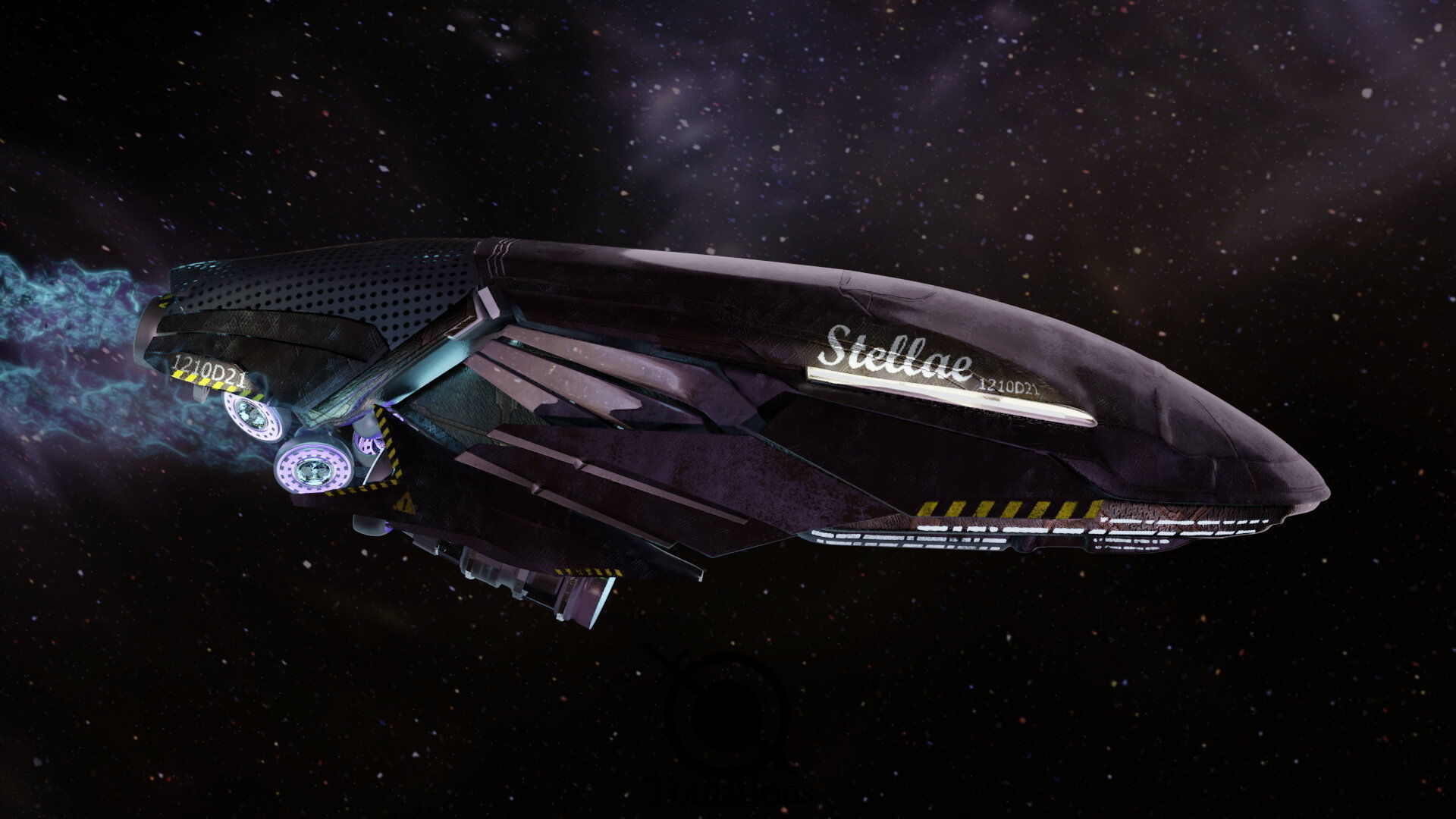 Stelle Starship 3D model_10