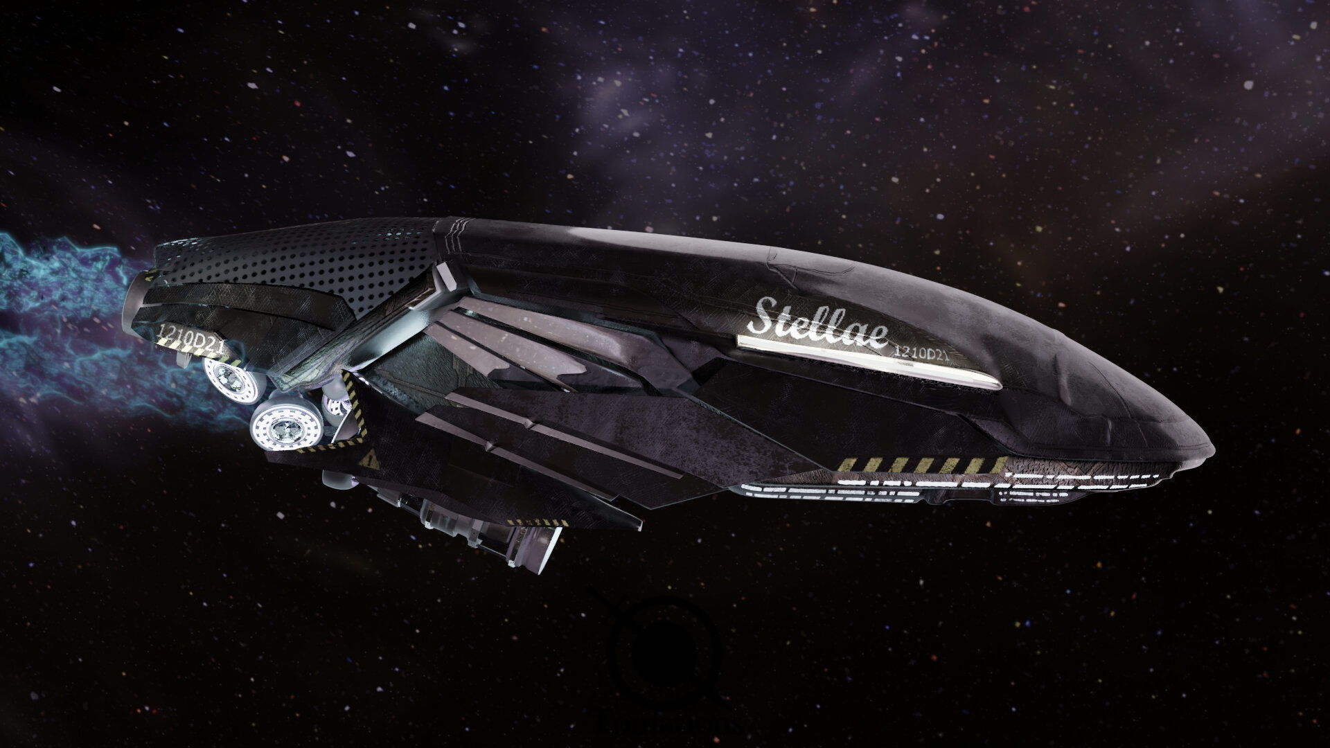 Stelle Starship 3D model_13