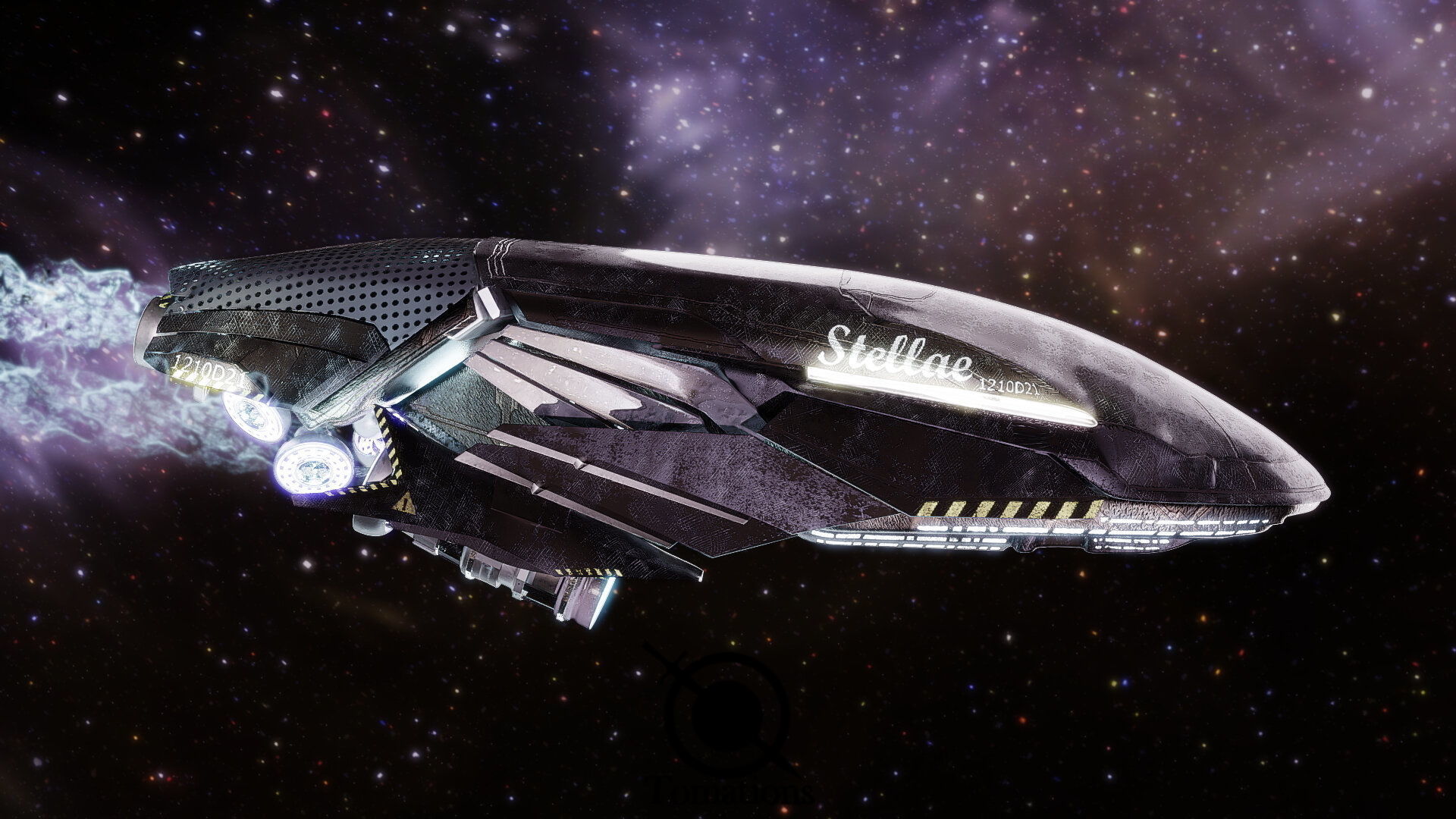 Stelle Starship 3D model_17