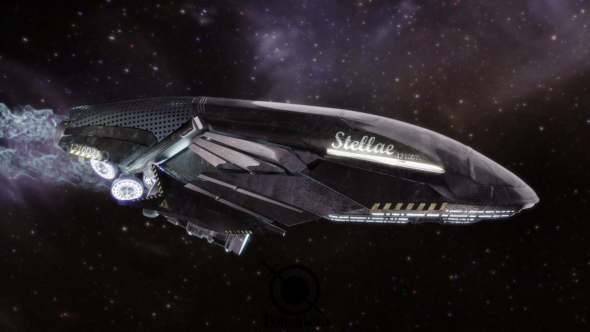 Stelle Starship 3D model_15