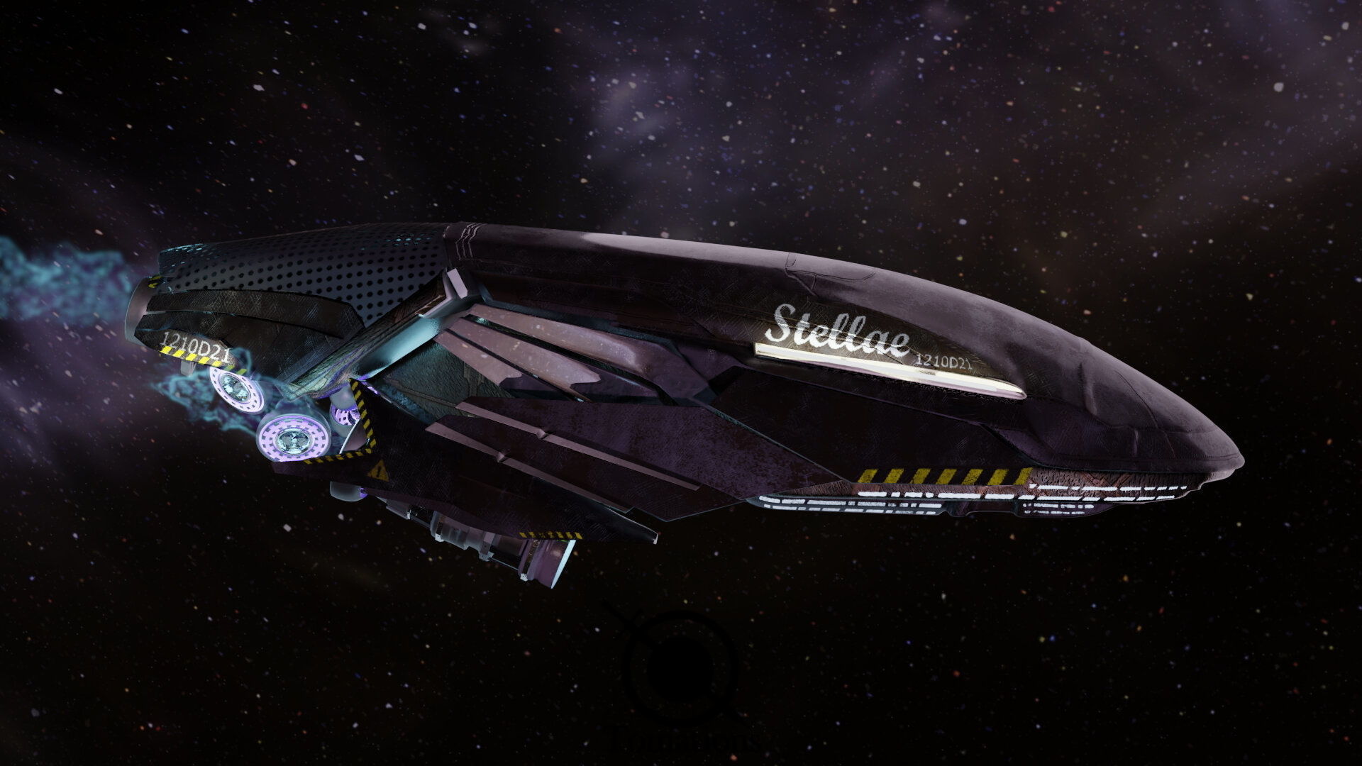 Stelle Starship 3D model_8
