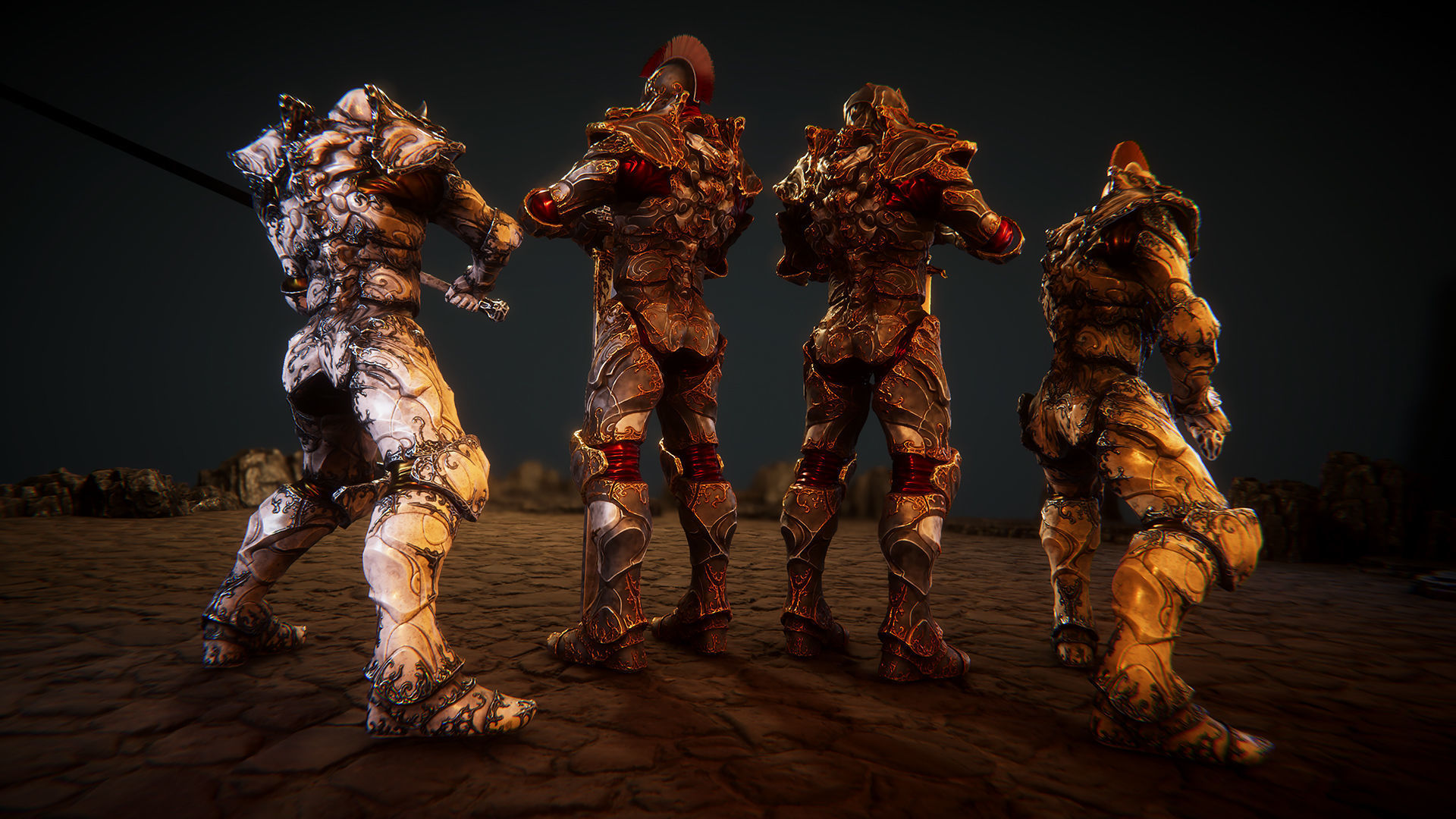 Iron guard Low-poly 3D model_3