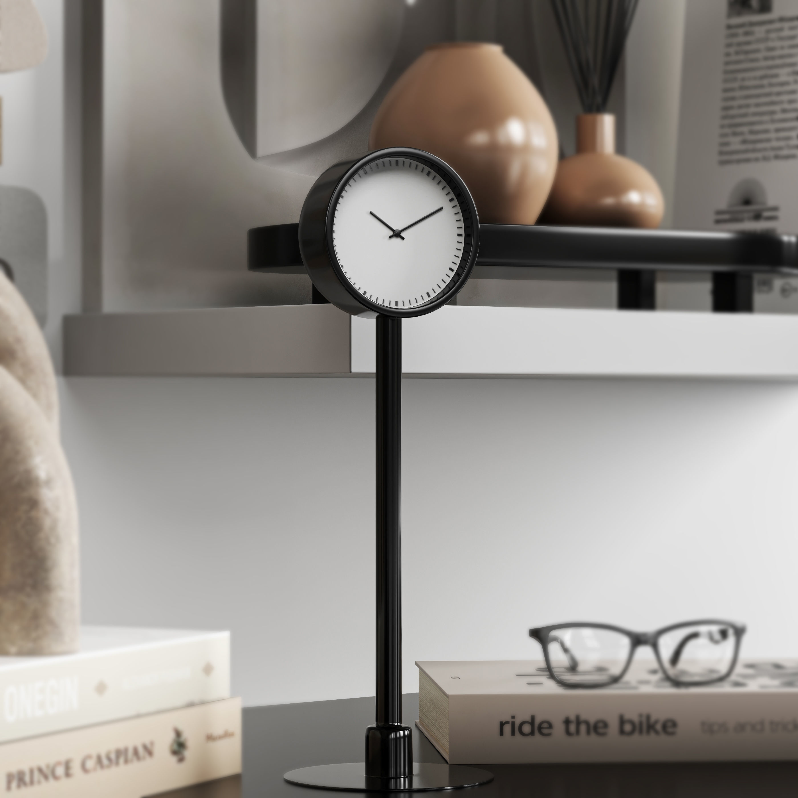 Decorative set shelf 3D model_3