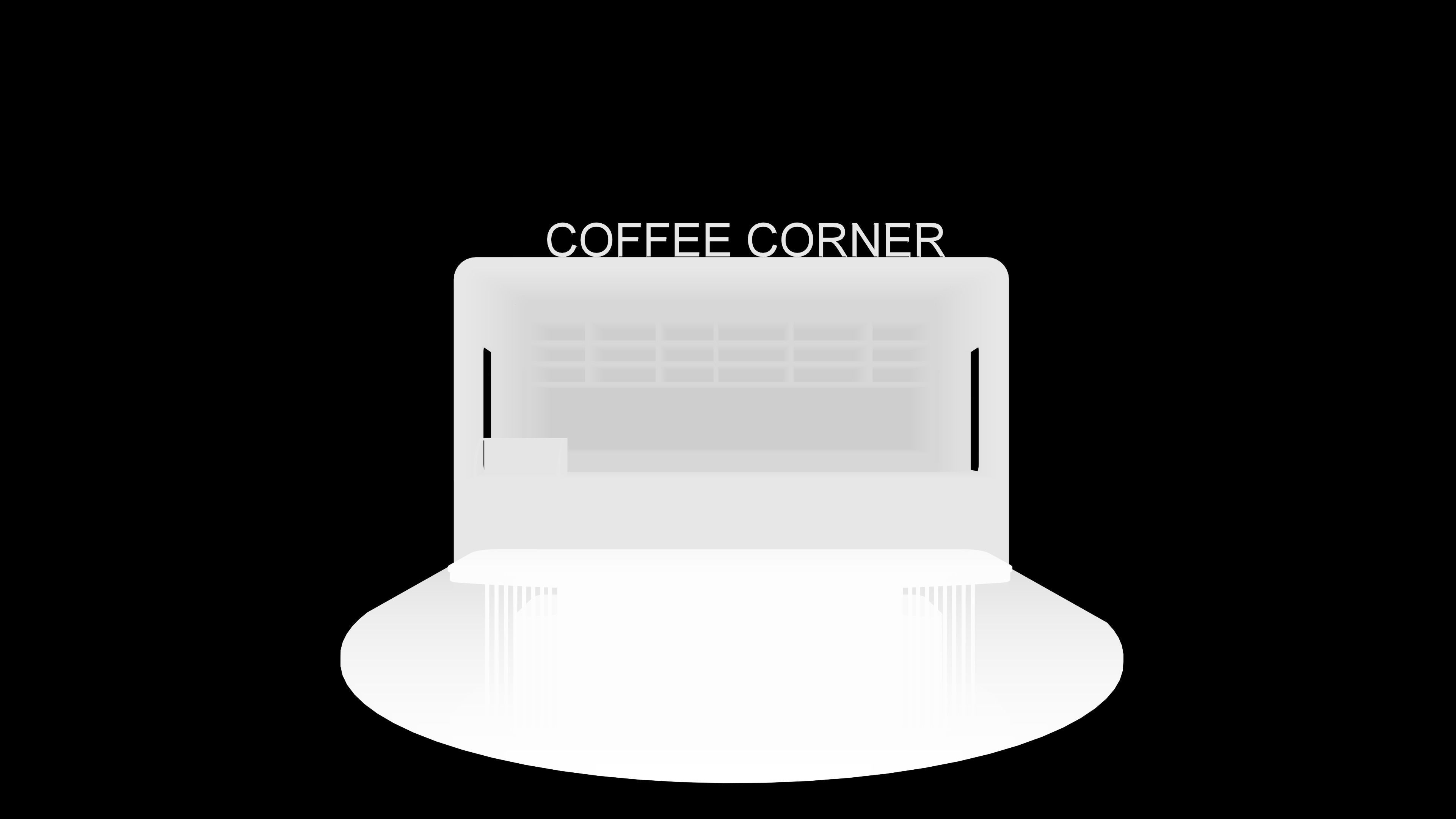 coffee kiosk Revit model  3D model_15