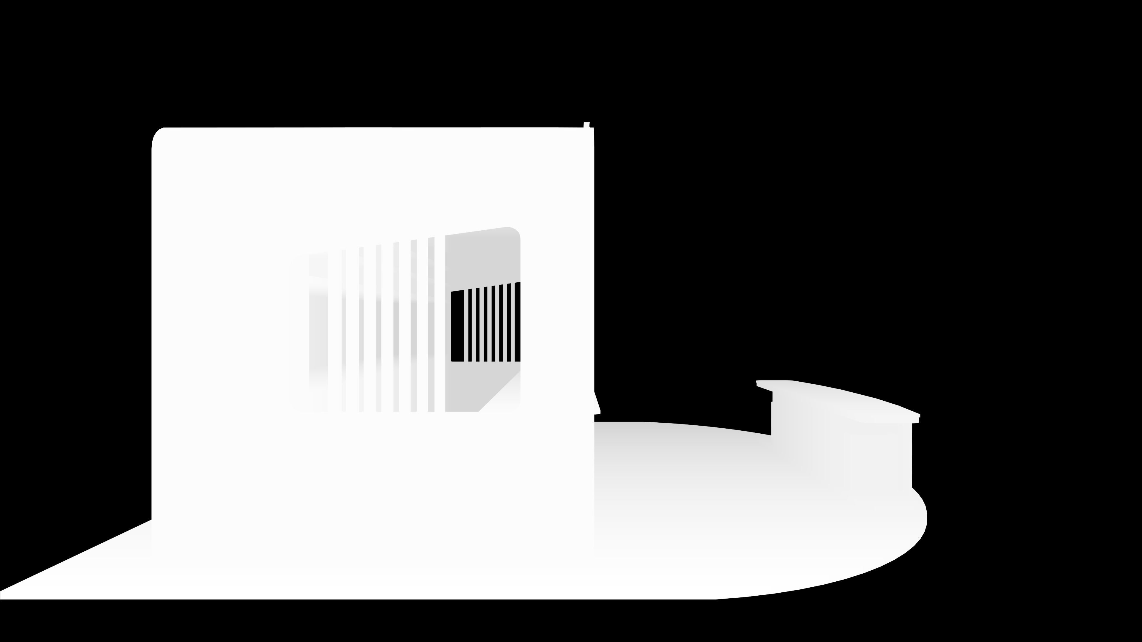 coffee kiosk Revit model  3D model_19