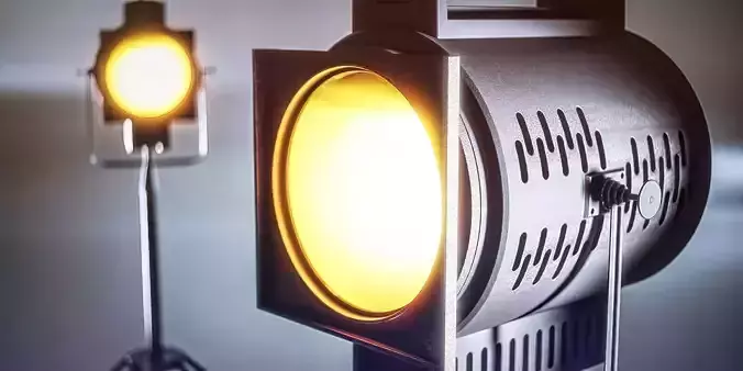 Stage Spotlight 3D model
