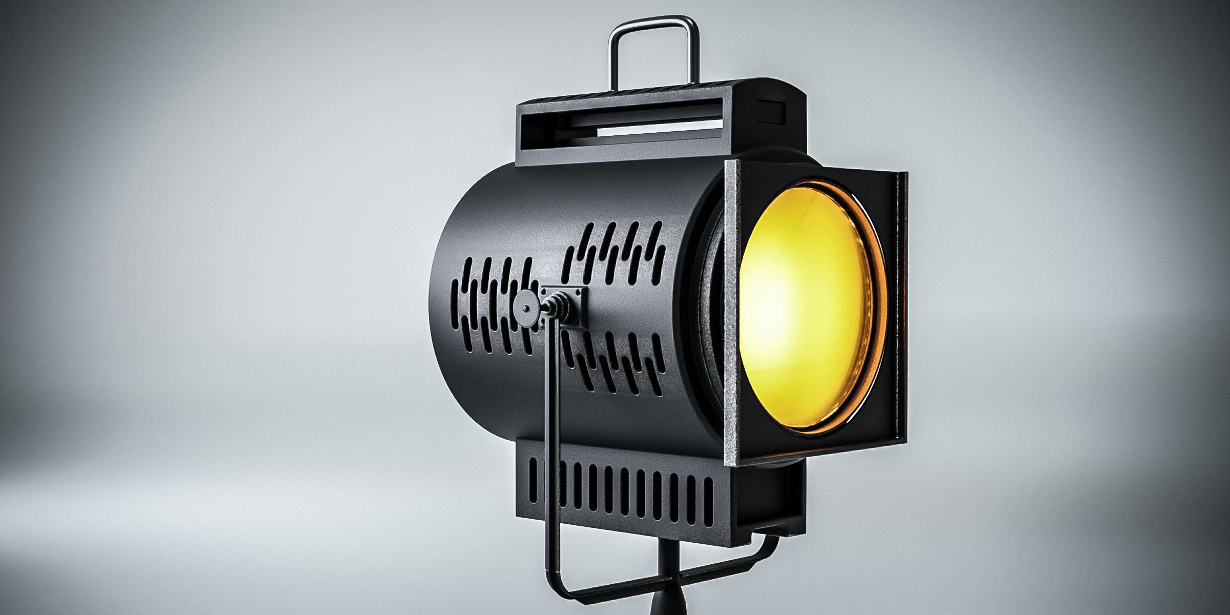 Stage Spotlight 3D model_17