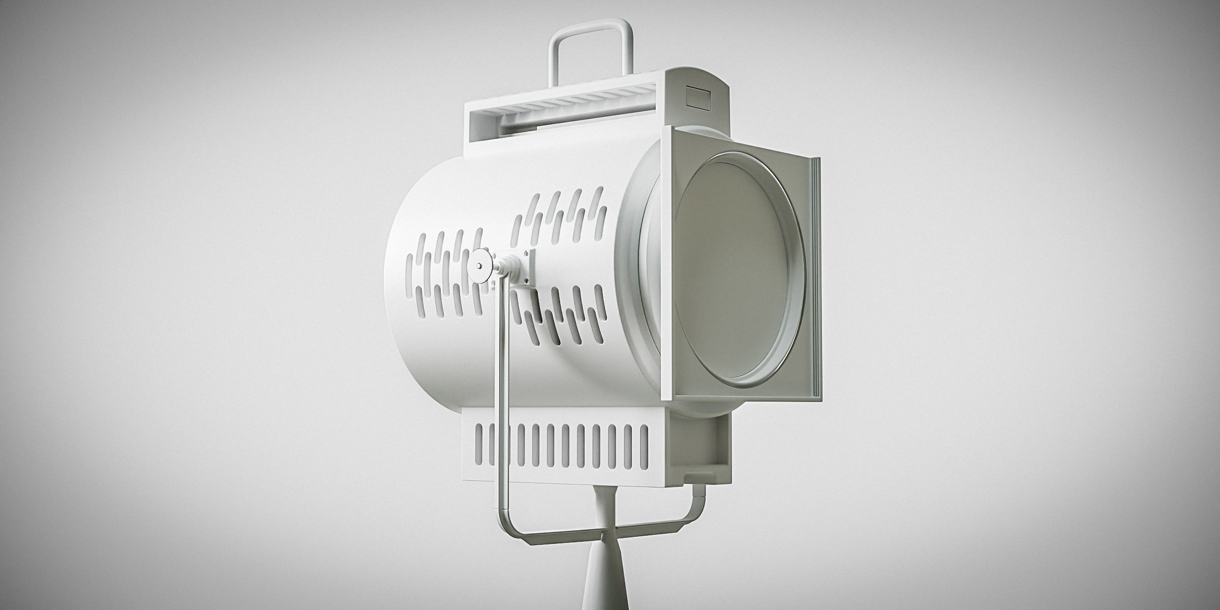 Stage Spotlight 3D model_3