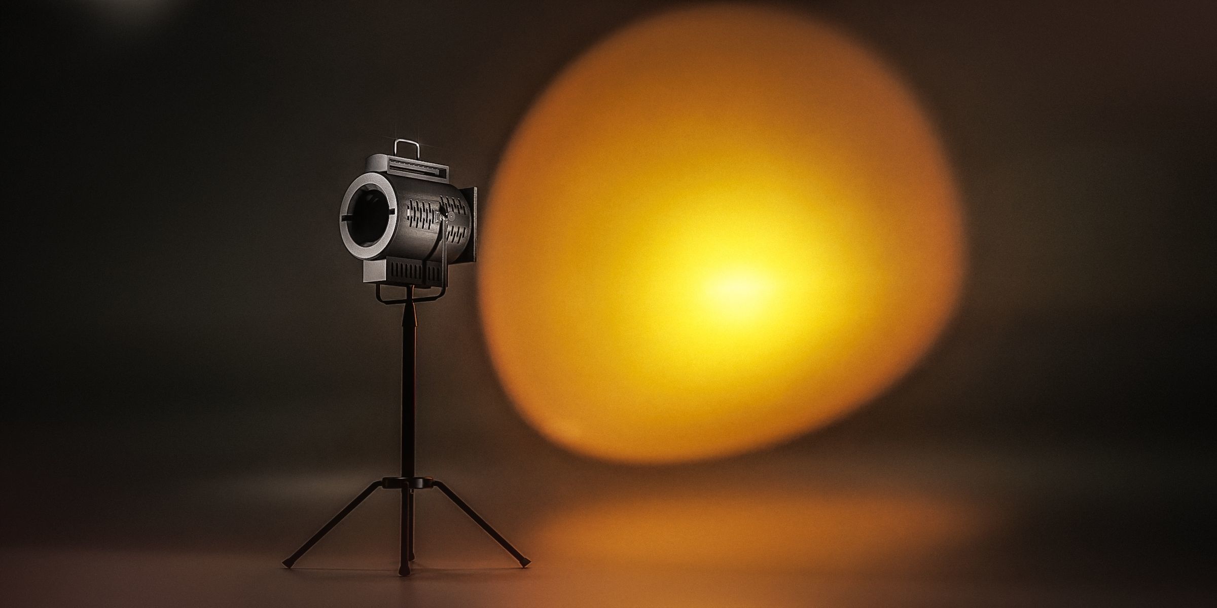 Stage Spotlight 3D model_12