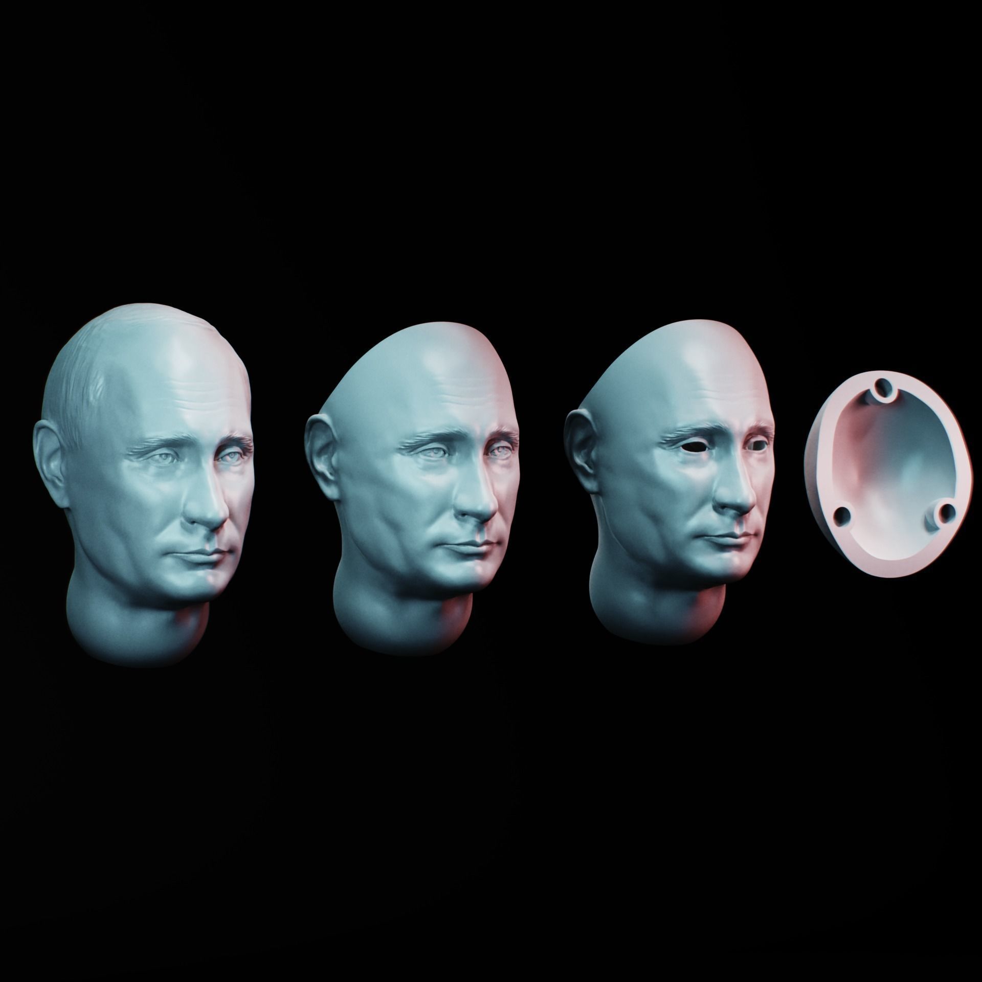 BJD Doll Vladimir Putin 30cm 3D print model_6