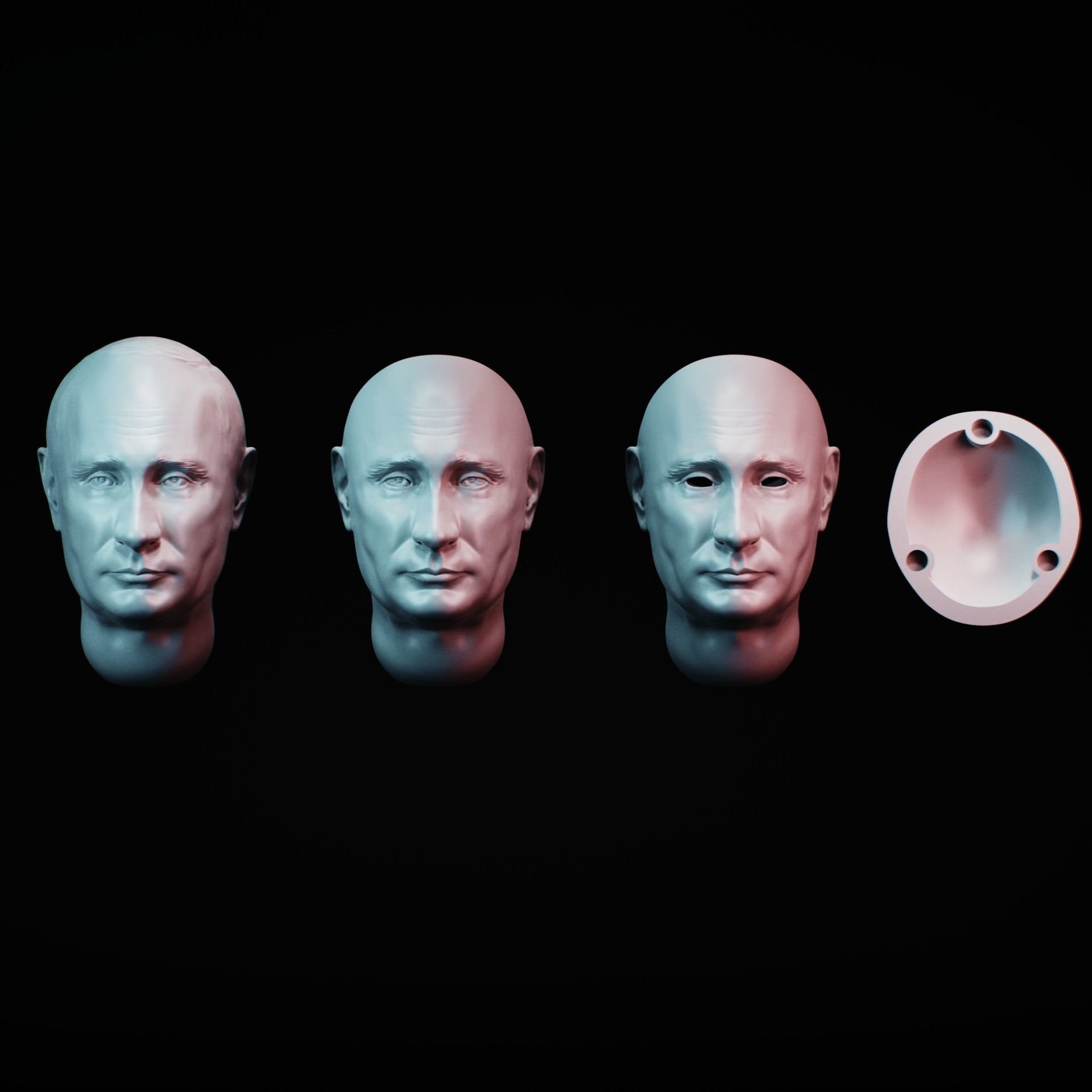 BJD Doll Vladimir Putin 30cm 3D print model_4